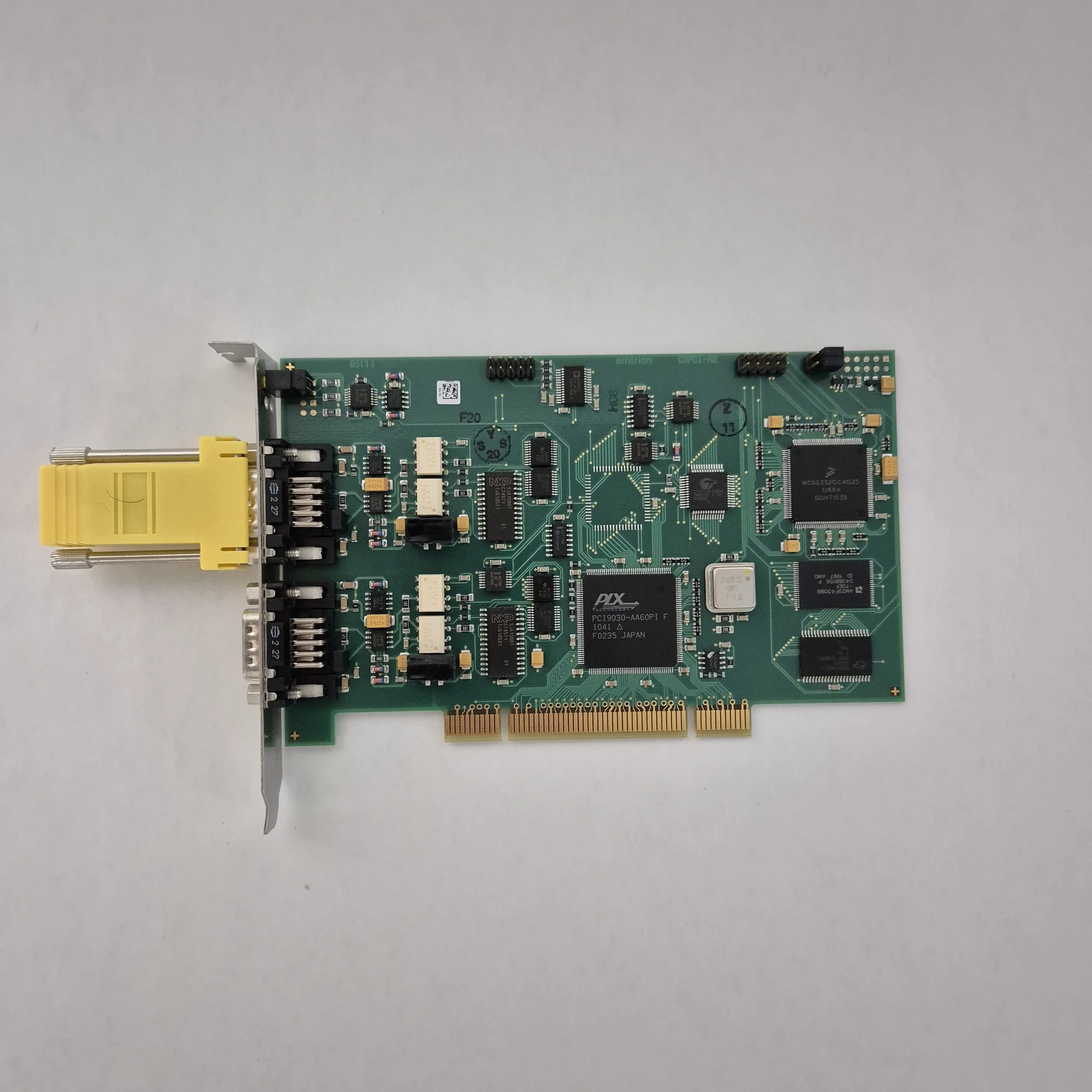 Emtrion CAPCI-A2 Network Serial Interface Card HICOCAN-PCI-2 (Item ID: LES-1672)