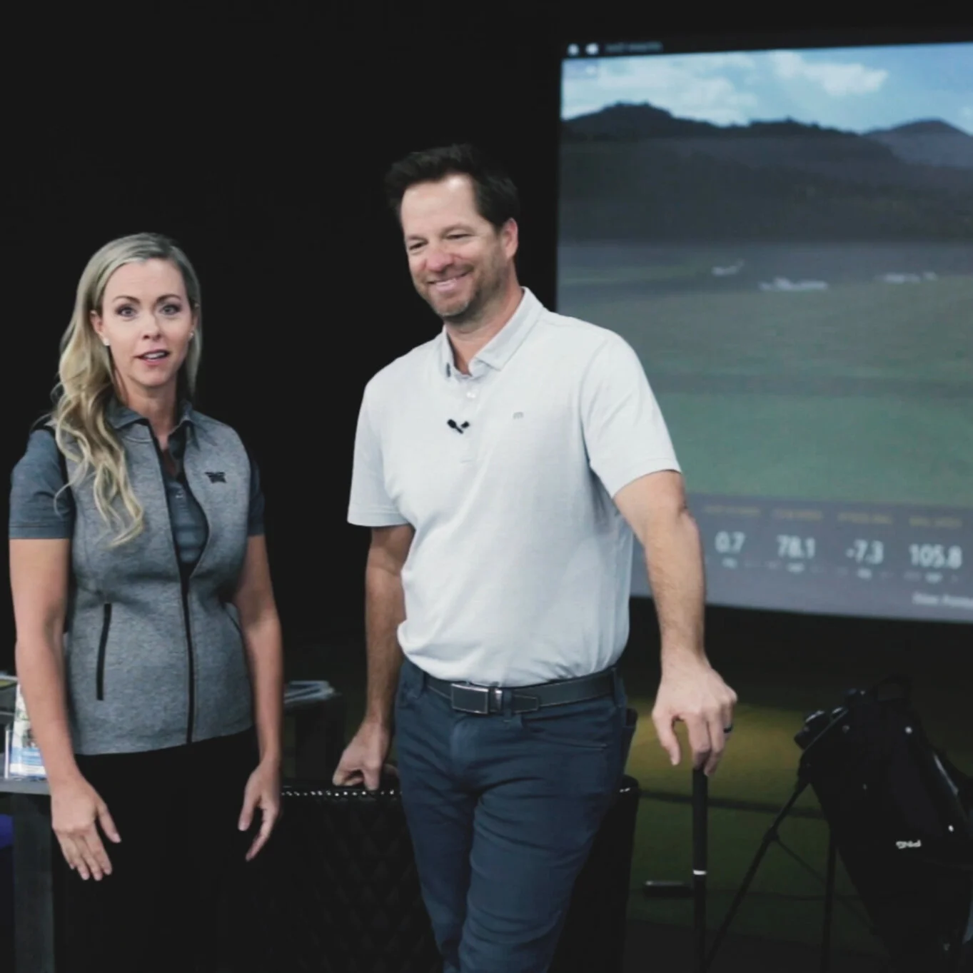 Too hot out? Check out Hornacek's indoor golf range!