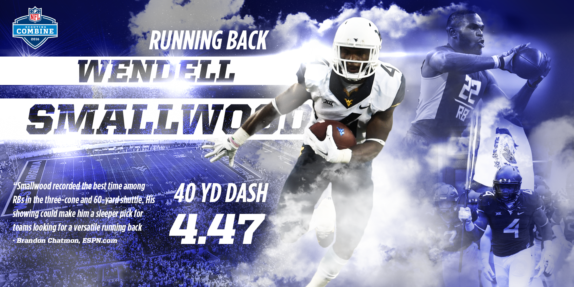 NFL Combine Results | Wendell Smallwood
