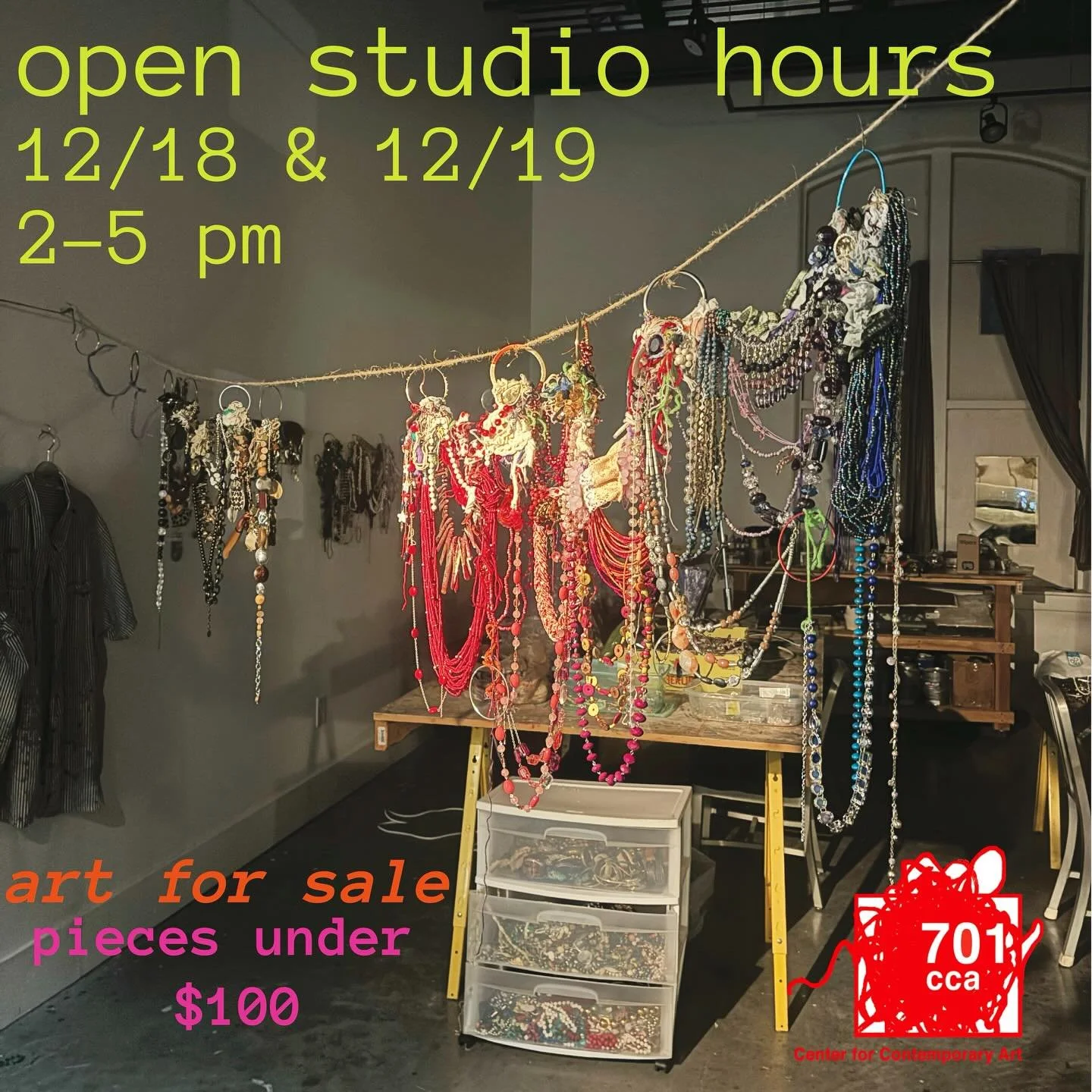 Open studio this Thursday &amp; Friday, 2&ndash;5pm ✨
It&rsquo;s the final days of my residency, come see the work, say hi, and snag some art before it&rsquo;s gone. If you&rsquo;ve been meaning to stop by, this is your moment. 701 Whaley Street, Sui