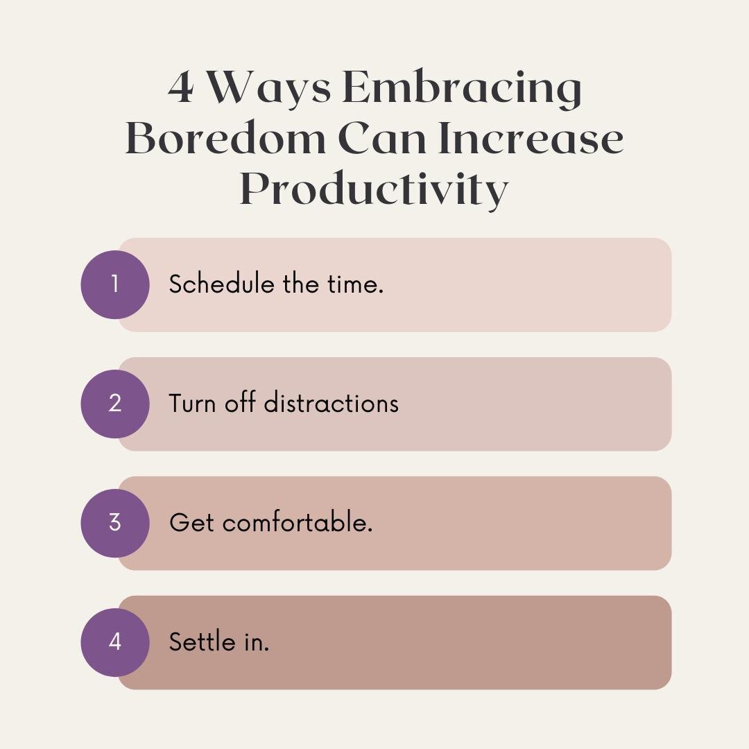 Sometimes, boredom is good! Here are our tips for getting a regular dose of good old-fashioned boredom. 😌 ⠀
-⠀
#fitness #lifestyle #goals #success #mindset #life #healthylifestyle #healthy #love #inspiration #change #wellness #workout #nutrition #he