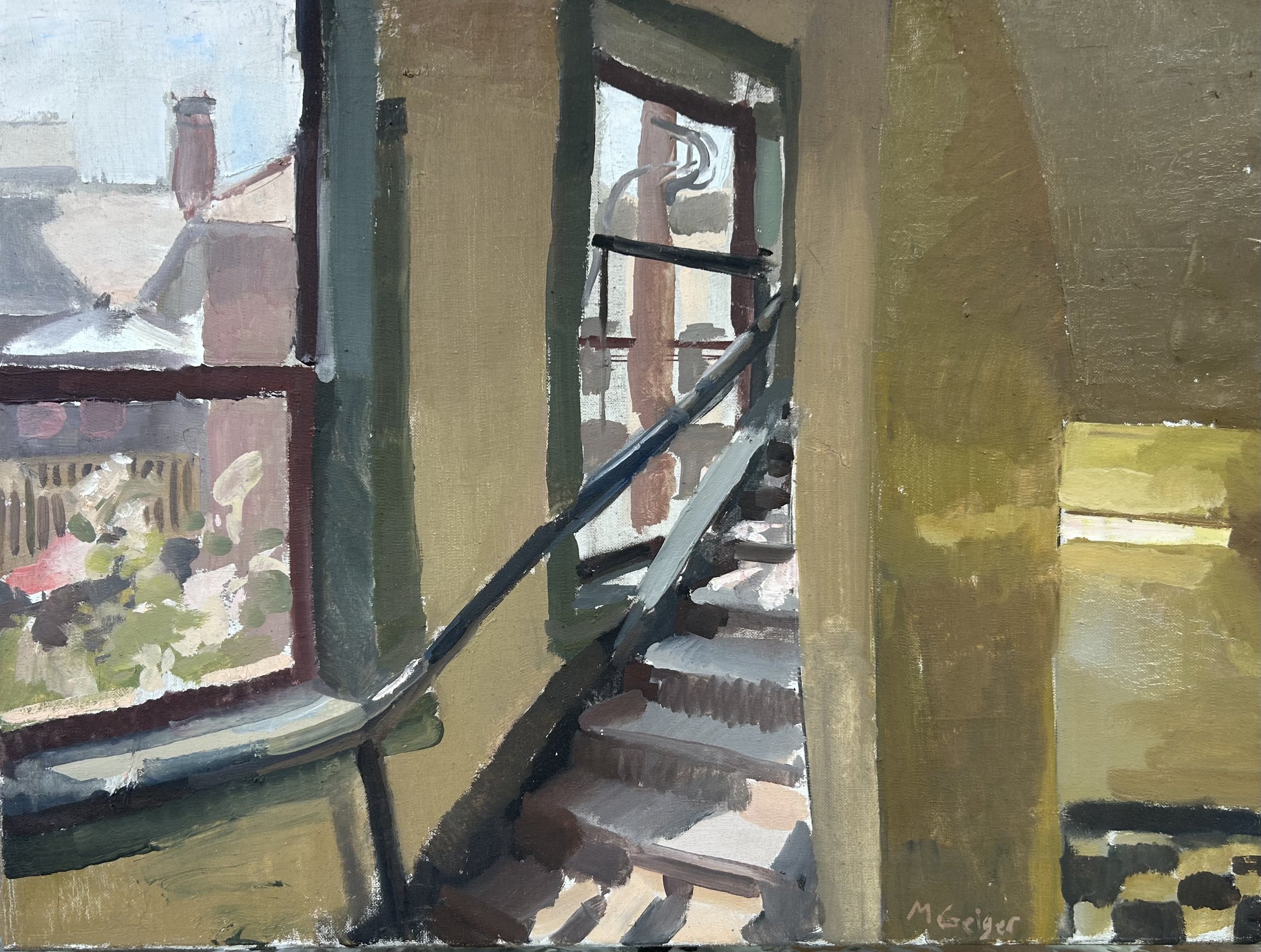 RR Smith Near Stairwell