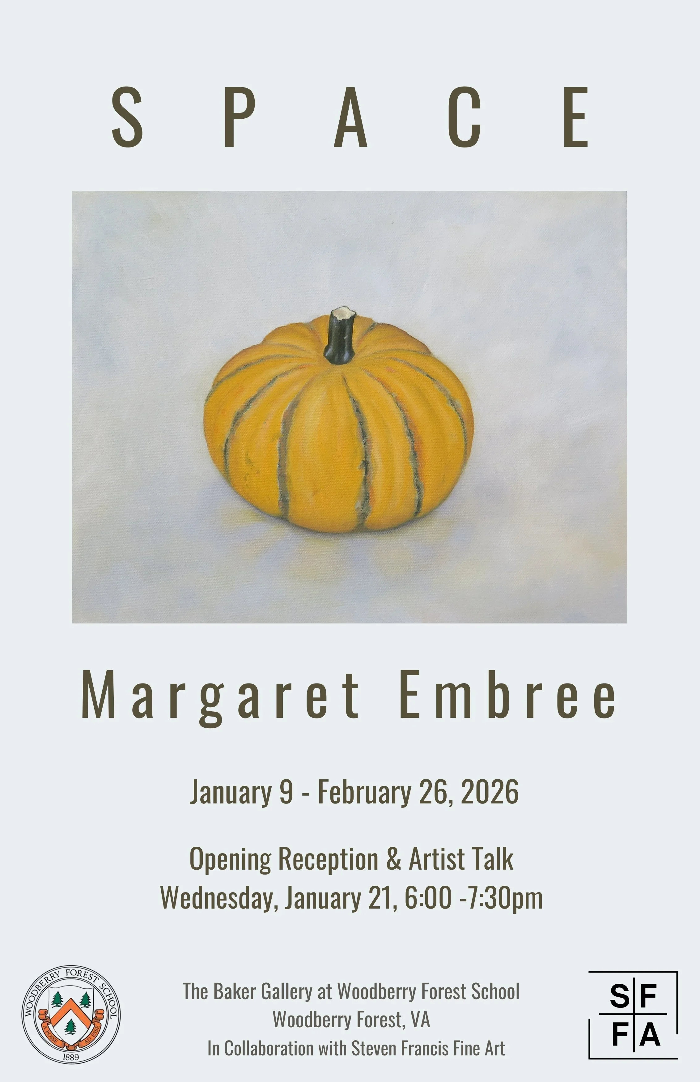 Margaret Embry, Space ( Solo Exhibition )
