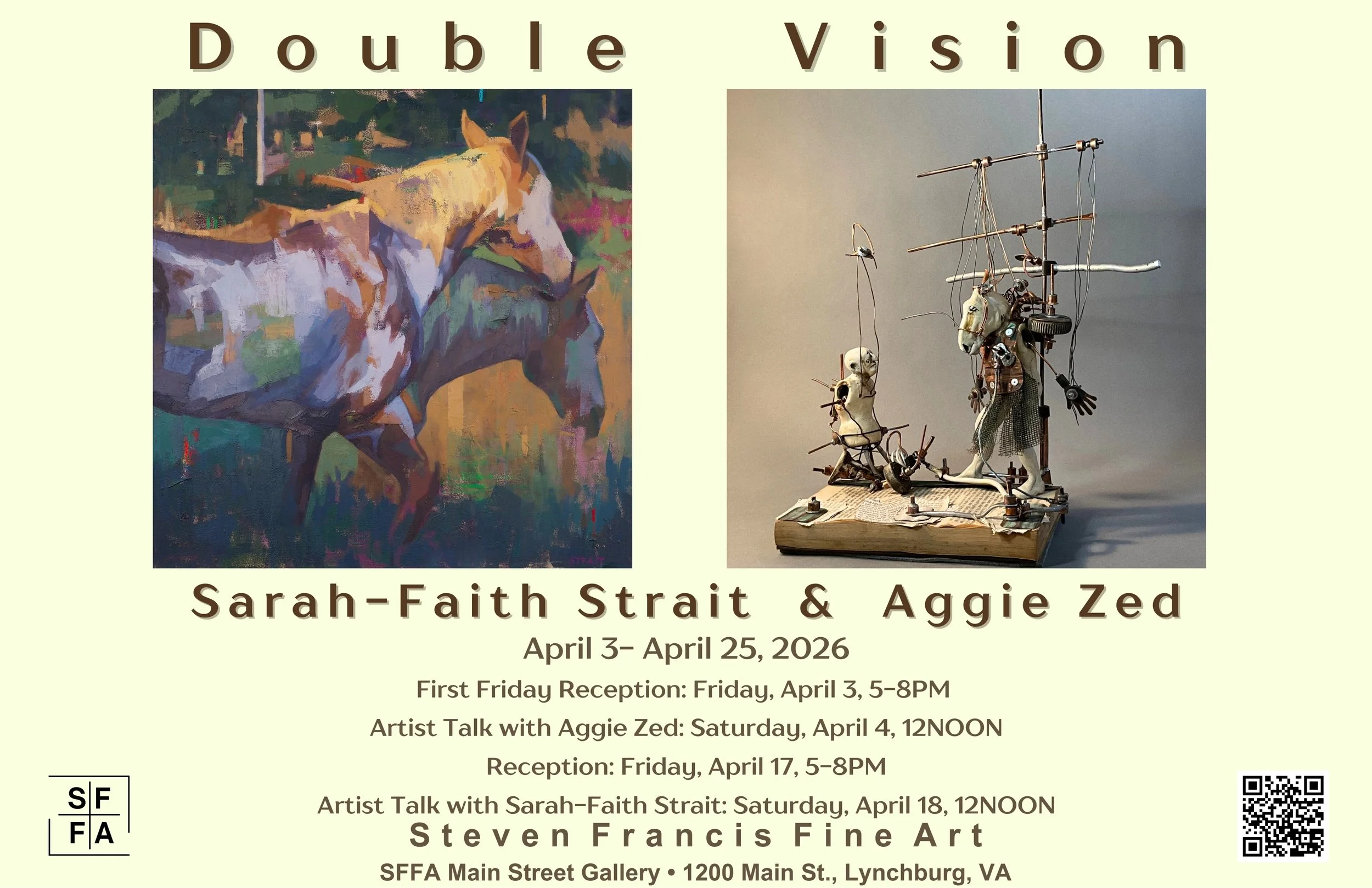 Double Vision | Sarah-Faith Strait &amp; Aggie Zed (Dual Exhibition)