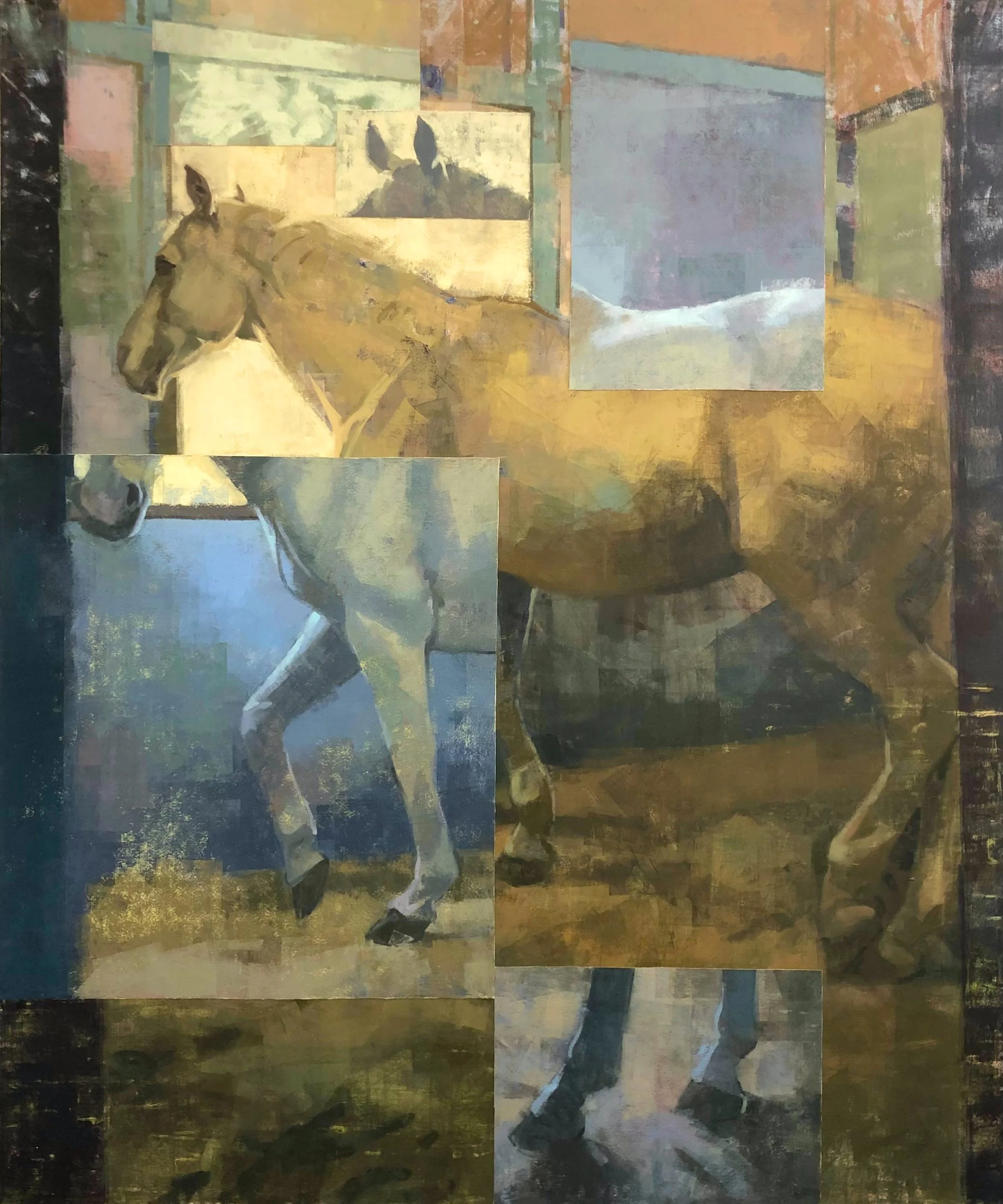 Grey Horse Locomotion