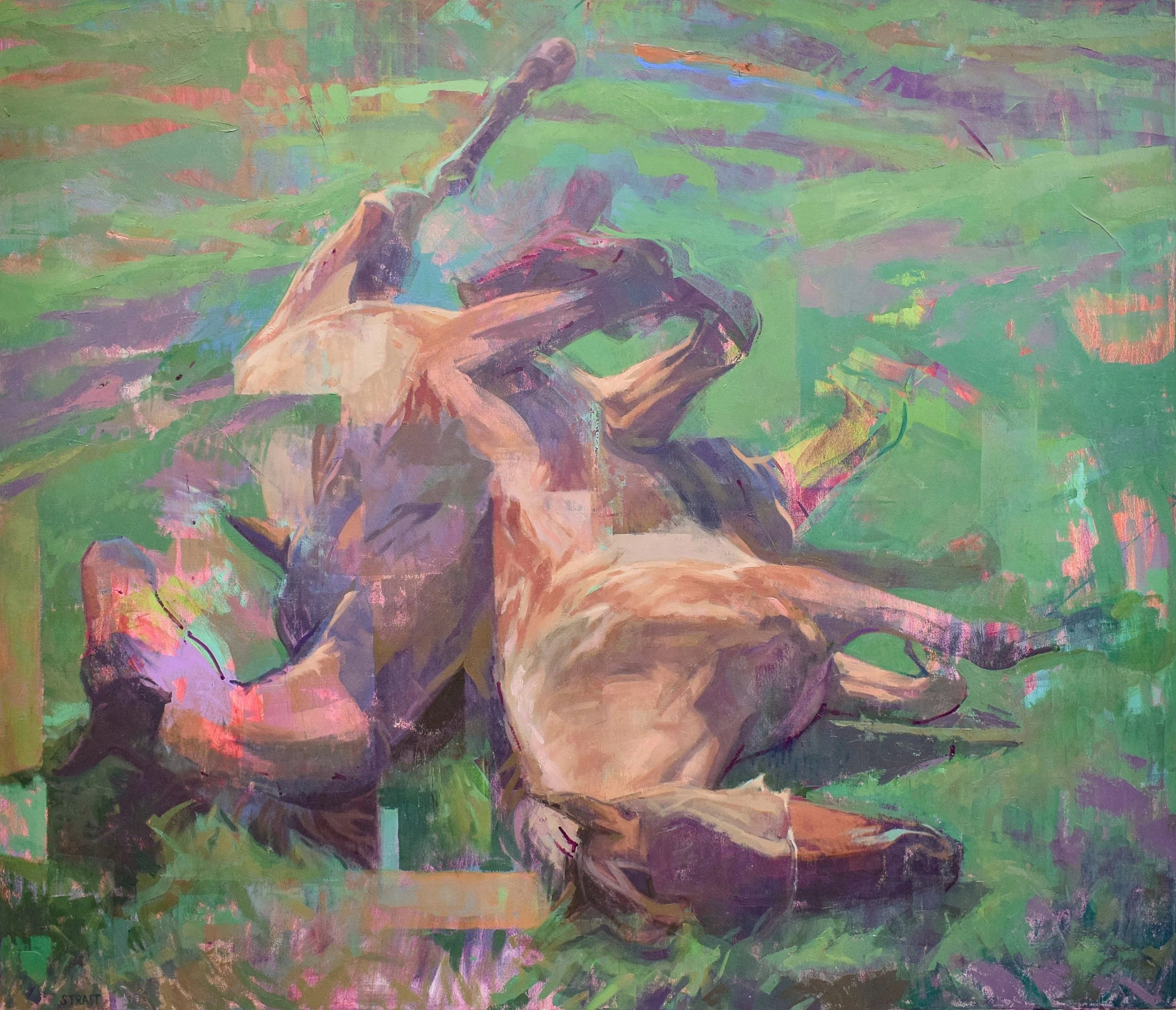 Rolling Horse with Pink