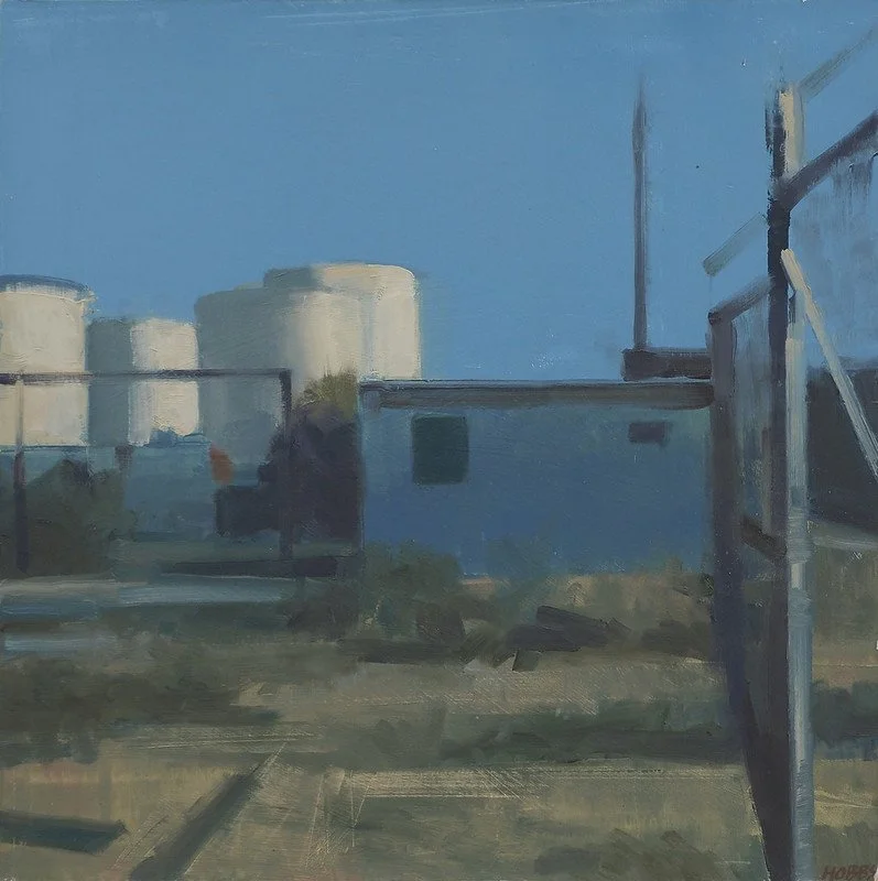 White Oil Tanks, Late Afternoon