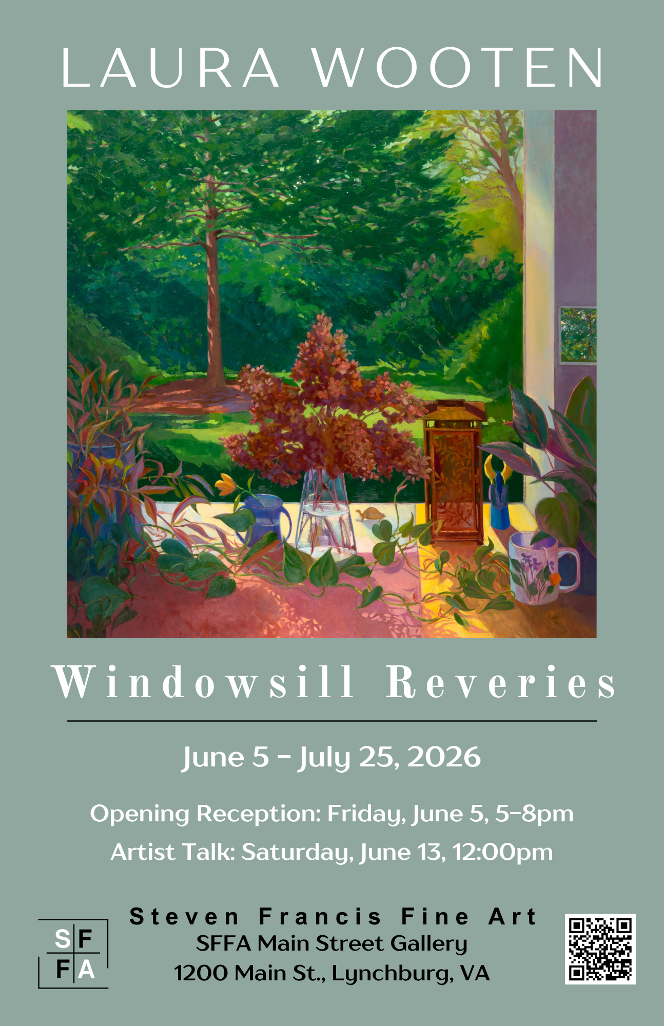 Laura Wooten | Windowsill Reveries  ( Solo Exhibition ) 