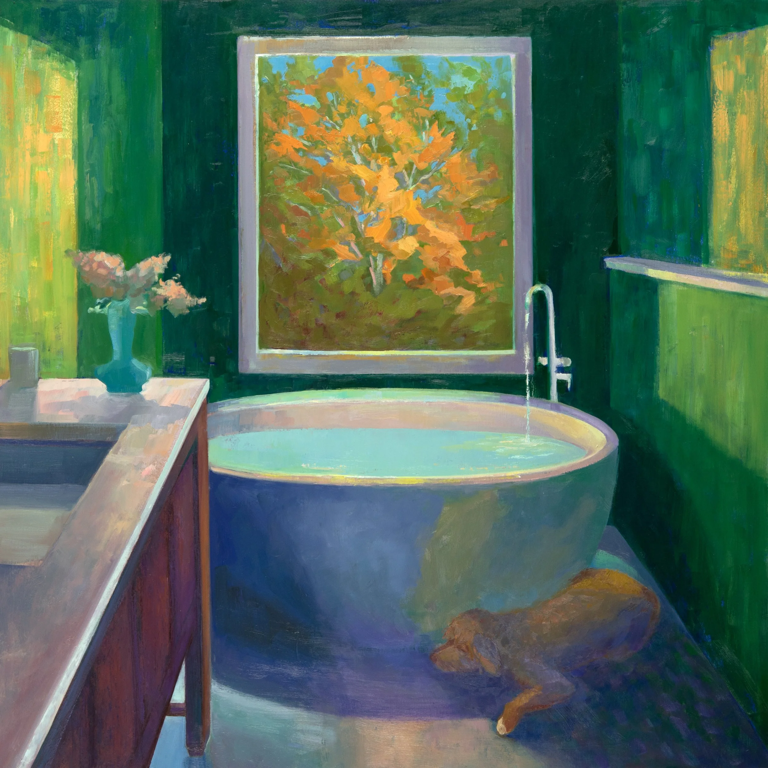 Fall Window with Tub