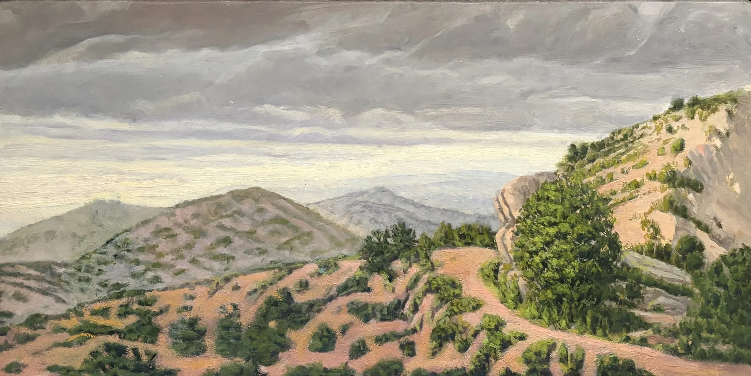 Clouds Over Santa Ynez Mountains