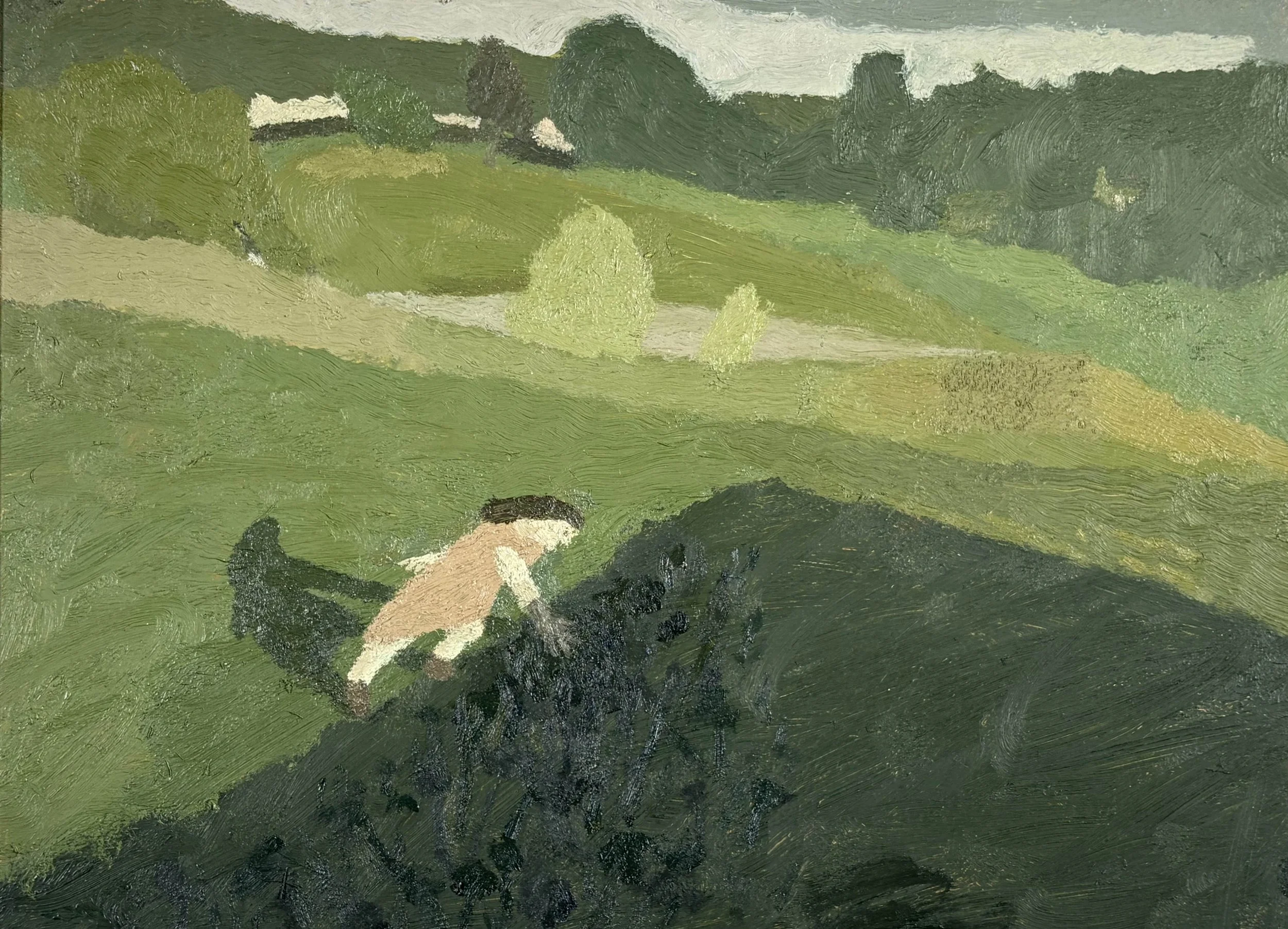 Girl Picking Flowers