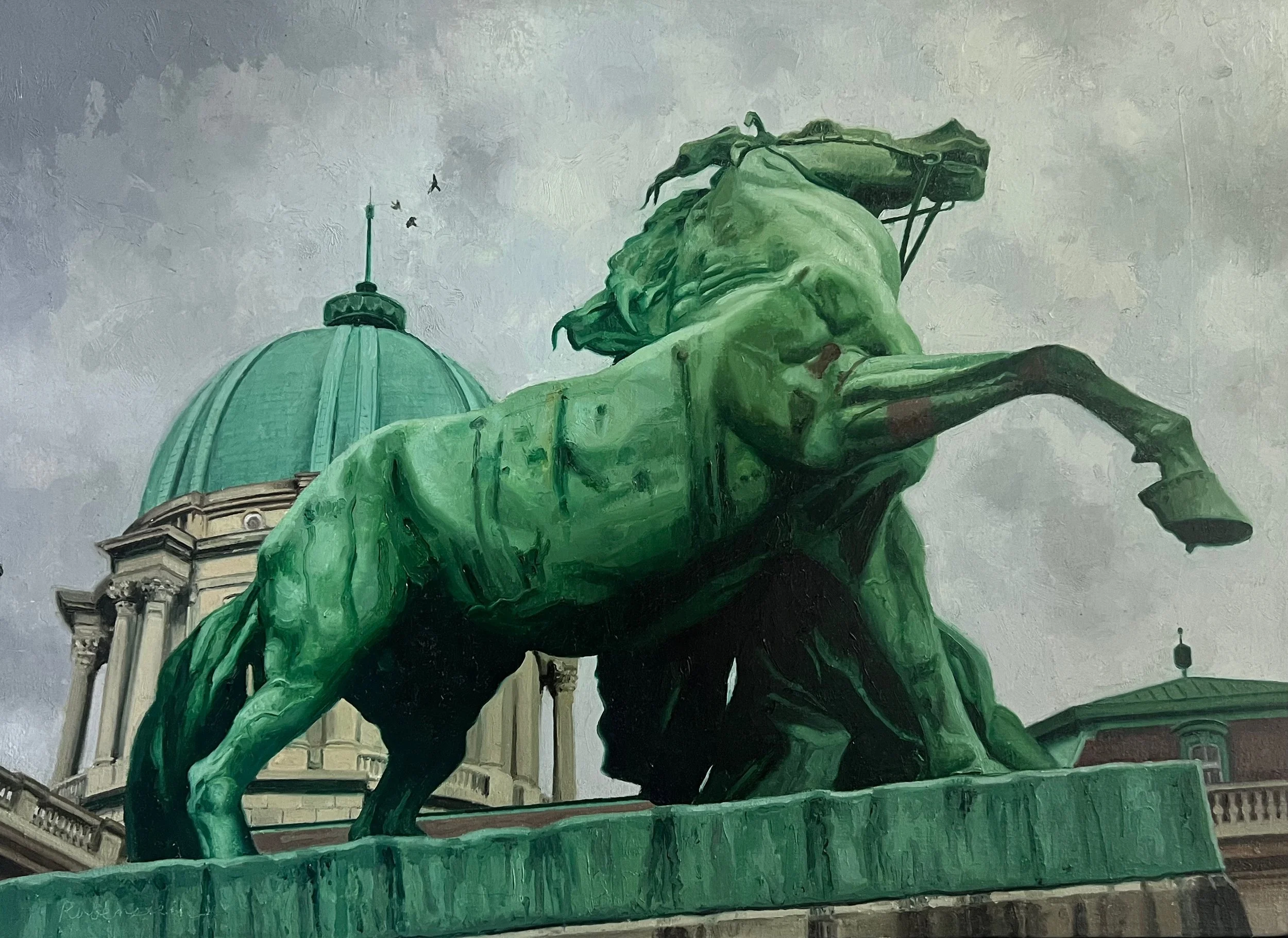 Equestrian Monument, Budapest