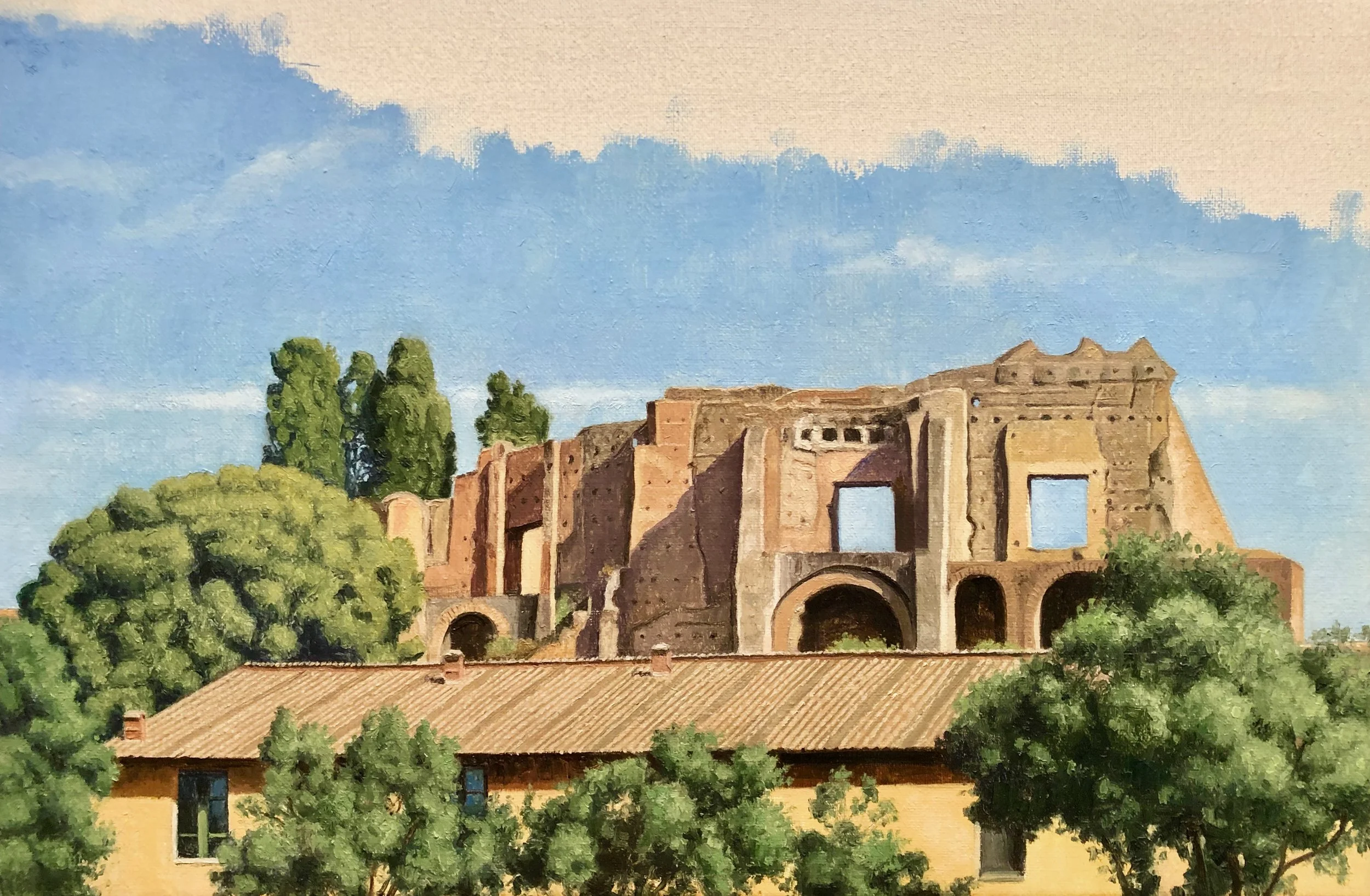 Palatine Ruins from Circus Maximus I