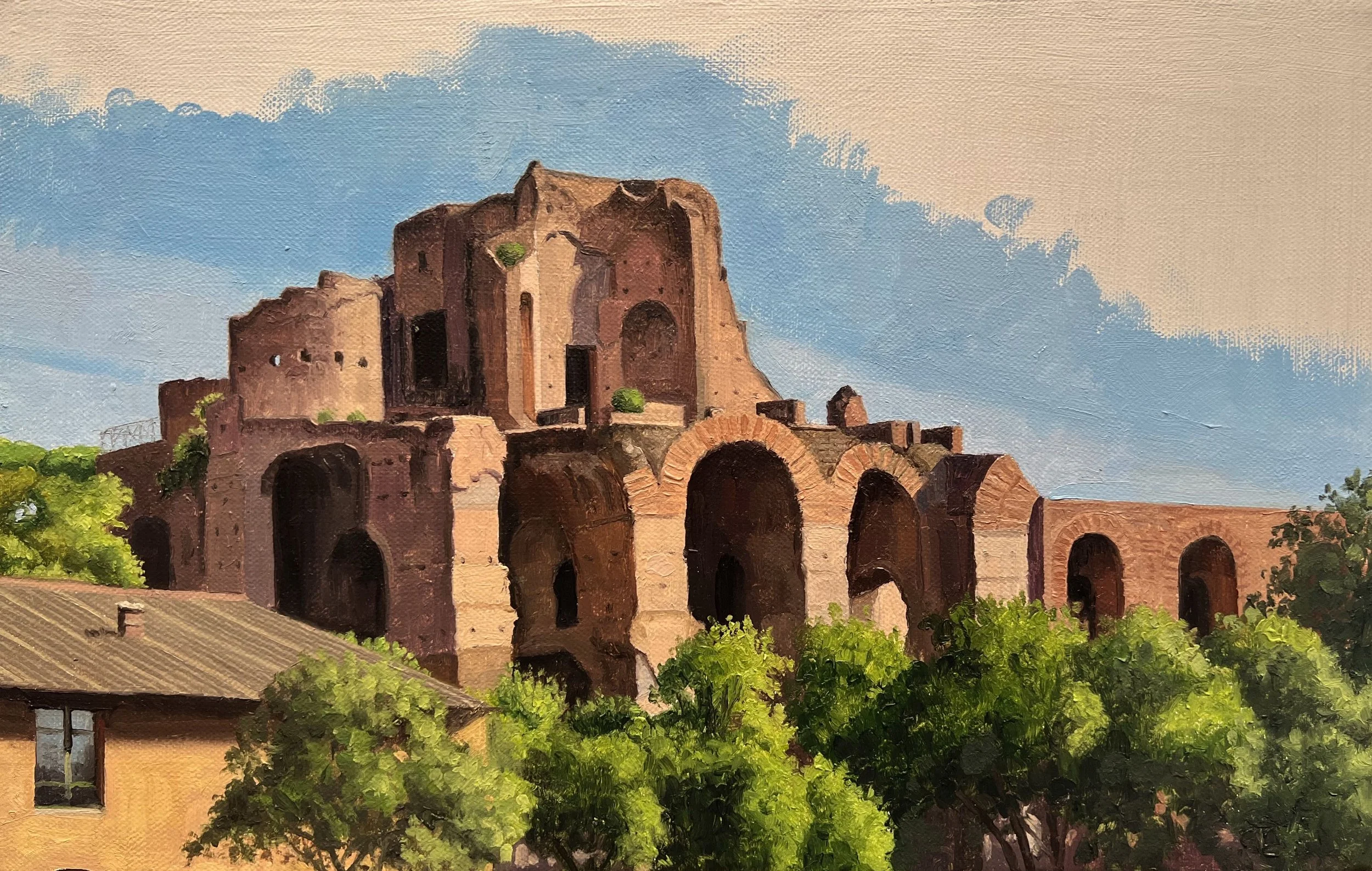 Palatine Ruins from Circus Maximus II