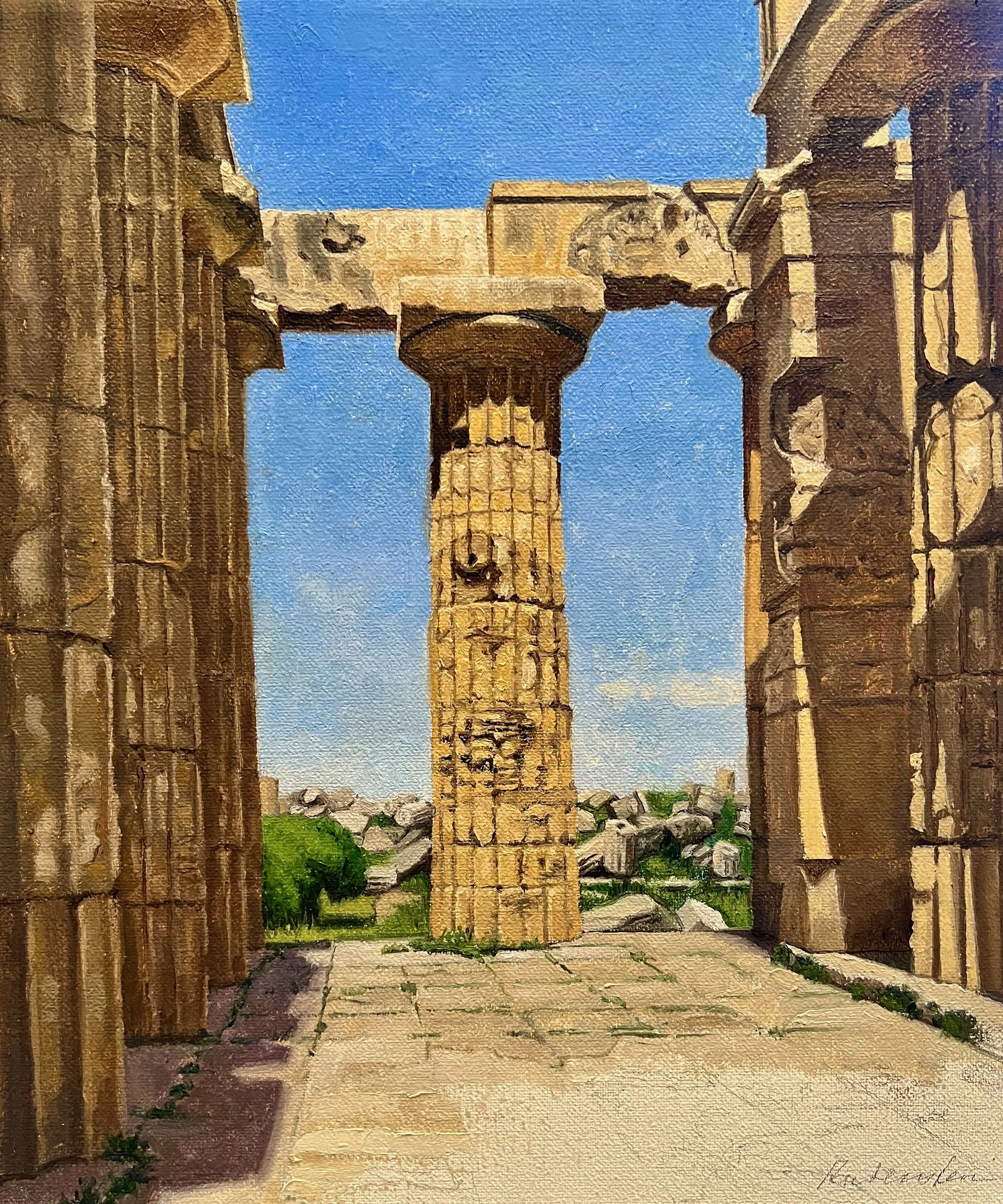 Selinunte, Column