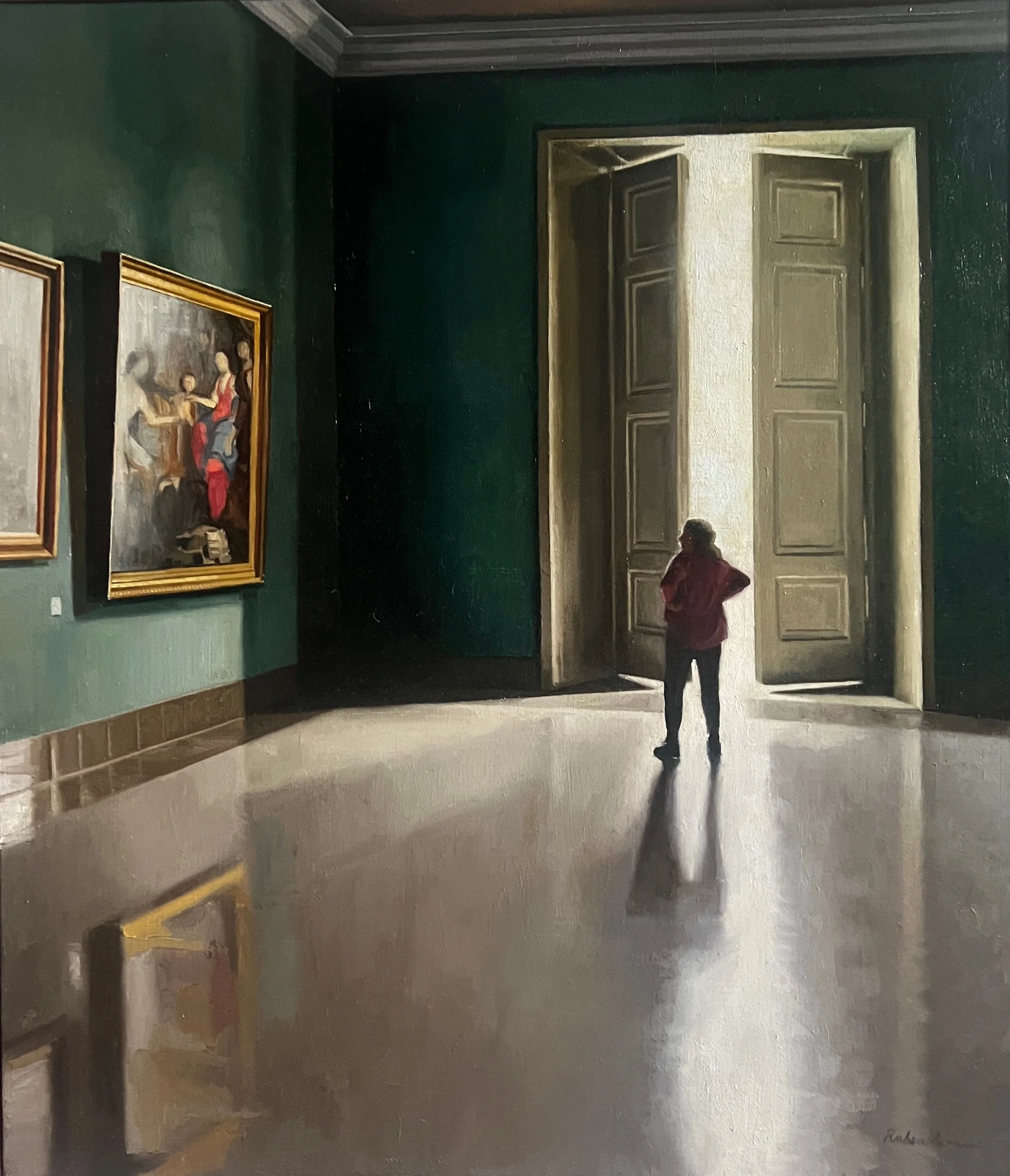Sarah in the Capodimonte