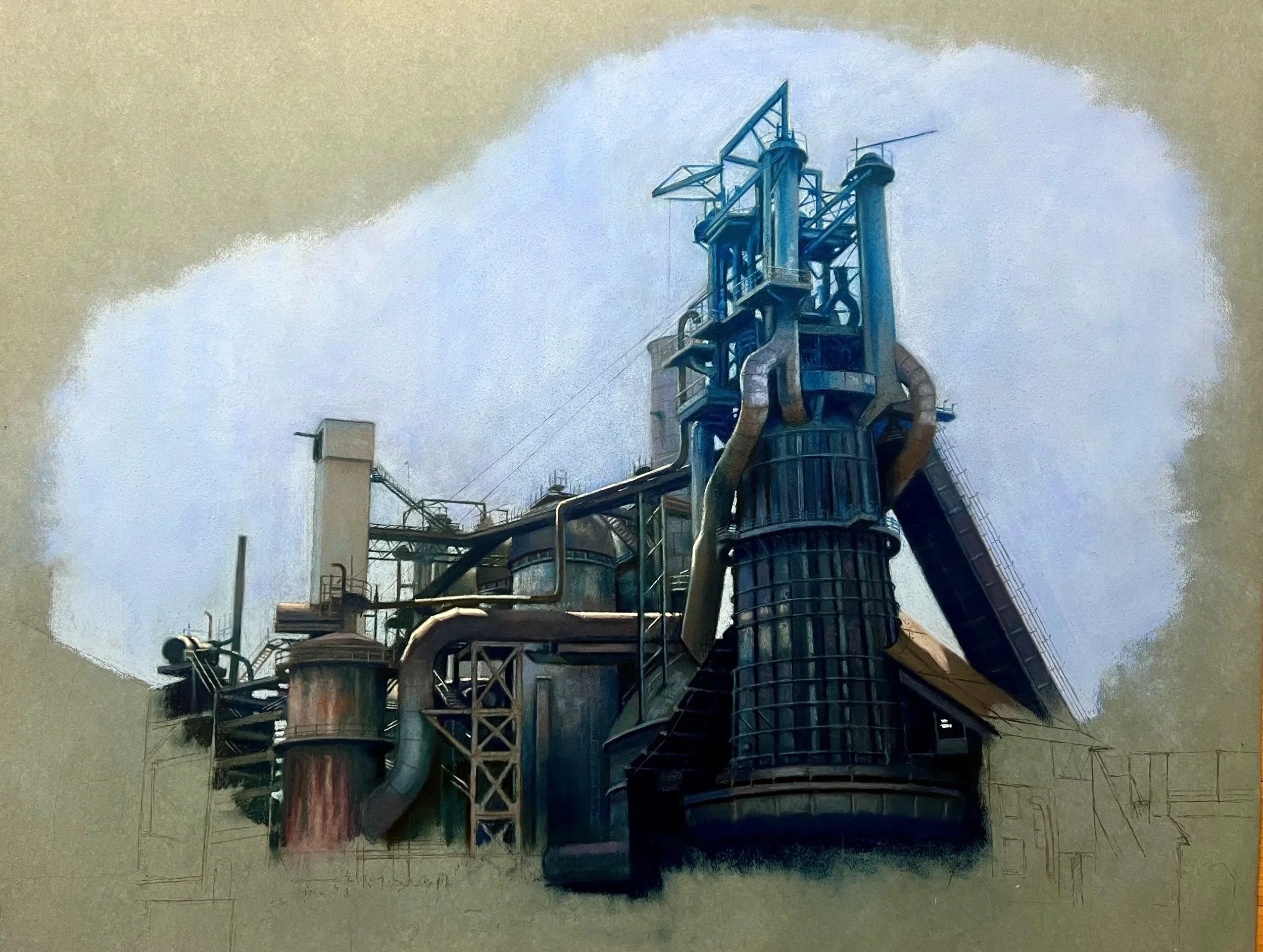 "Carrie" Iron Ore Blast Furnace Remains, Homestead, PA I