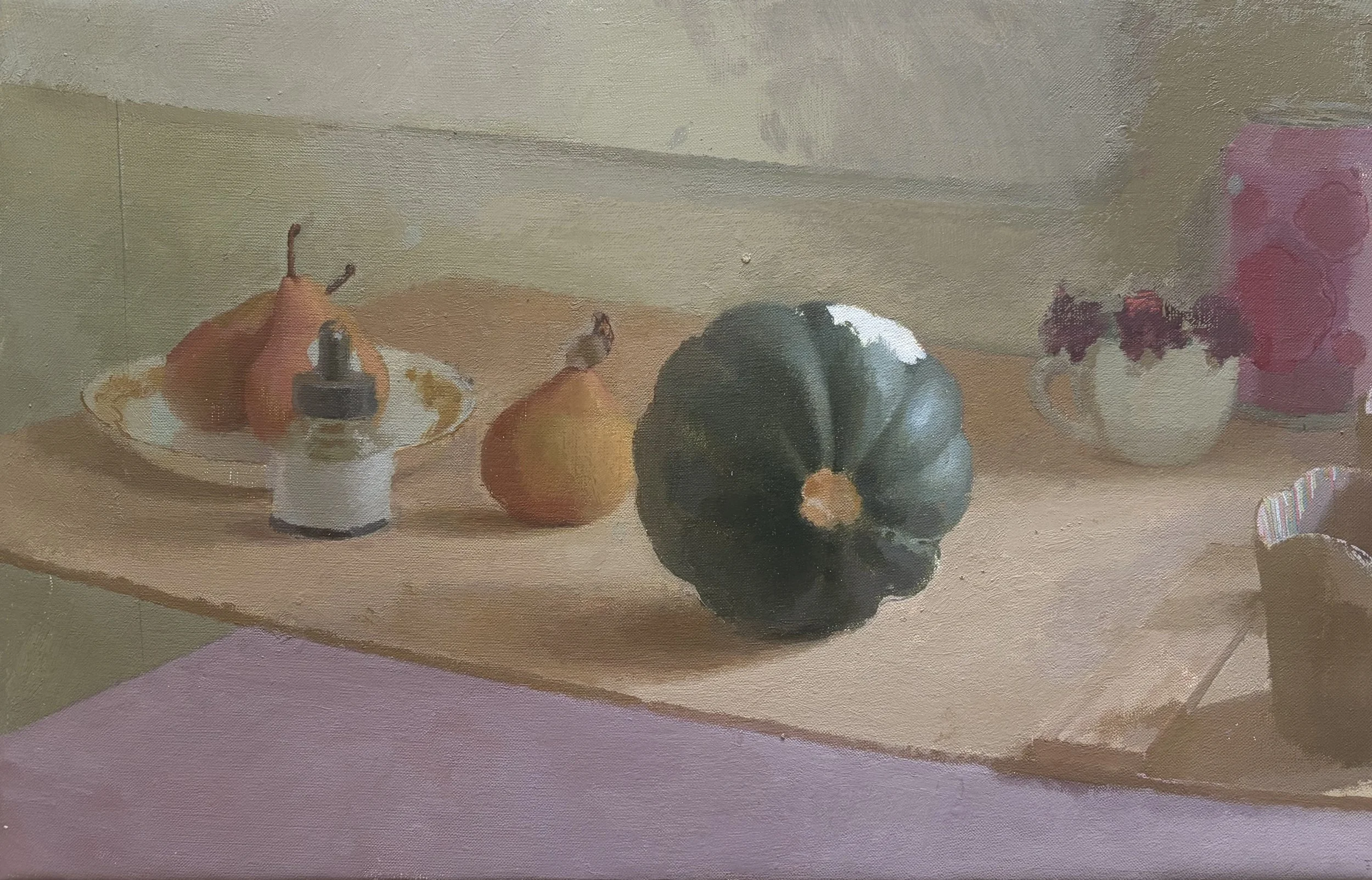 Still Life with Gourd