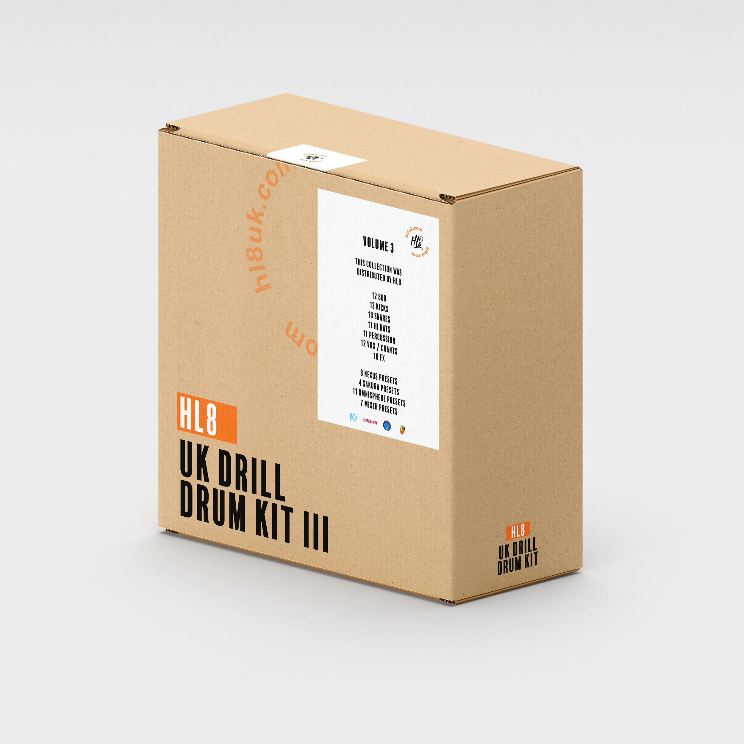 UK DRILL DRUM KIT - VOL. 3 — HL8