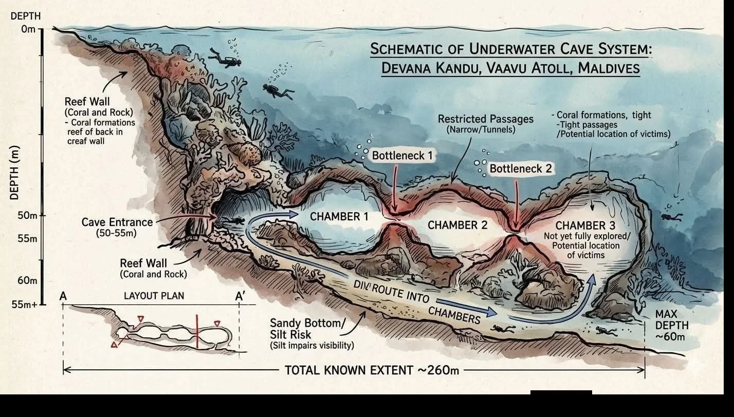 Death in the Blue: The Maldives Cave Diving Tragedy and the Dangerous Illusion of Experience