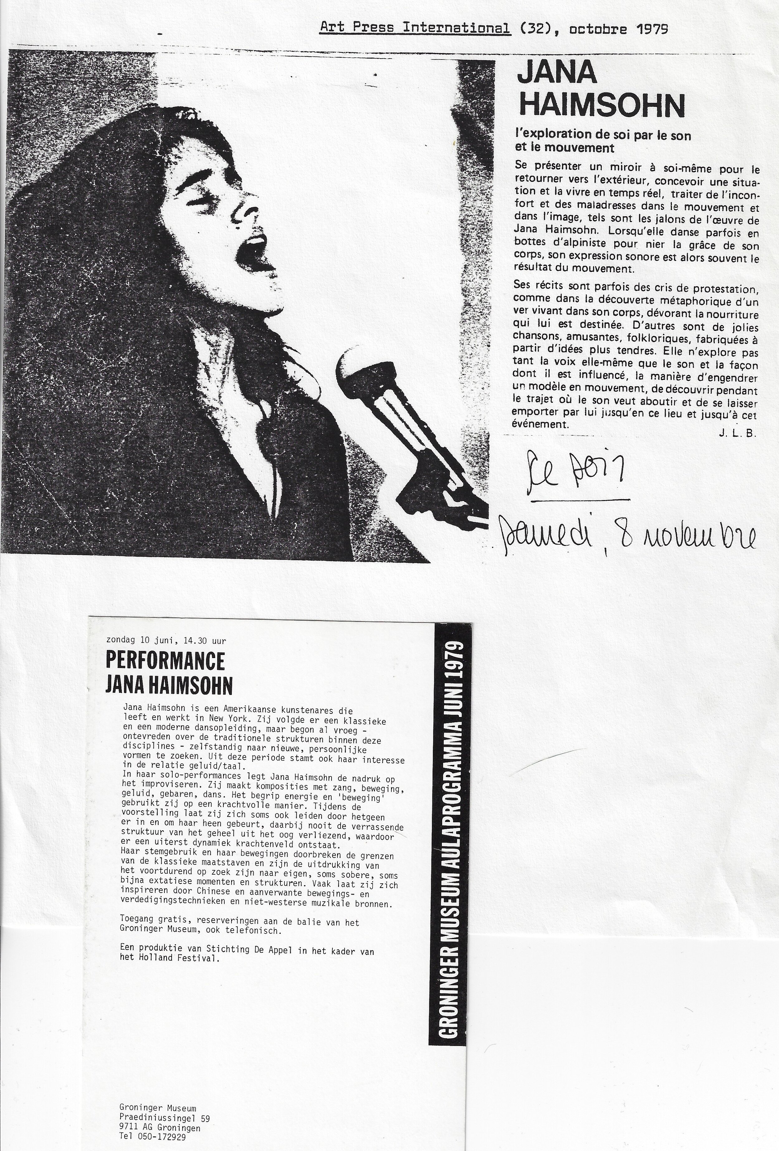 1979 - Art Press International & Gronninger Museum Aulaprogramma.jpg