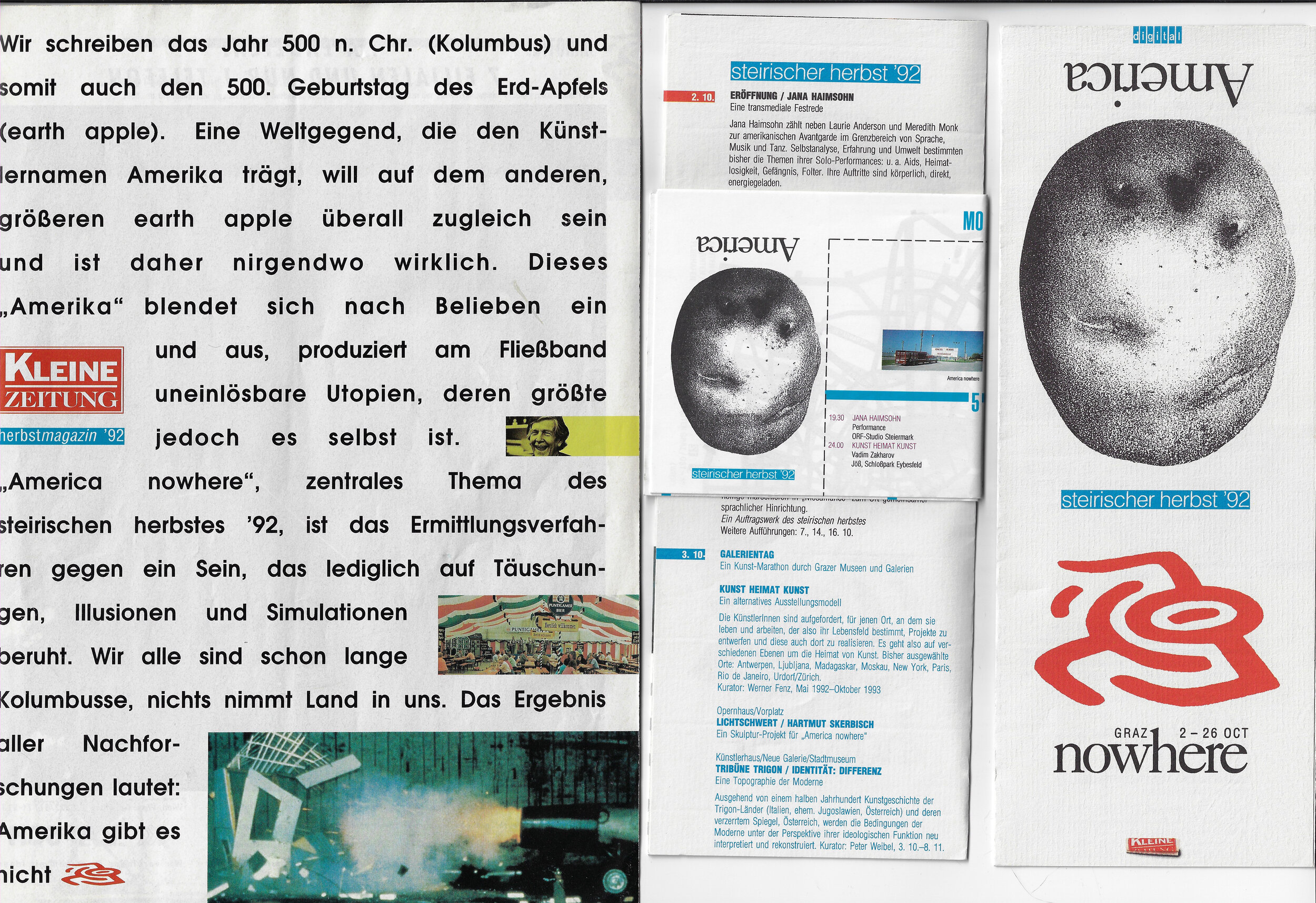1992 - steirischer herbst - America collage.jpg