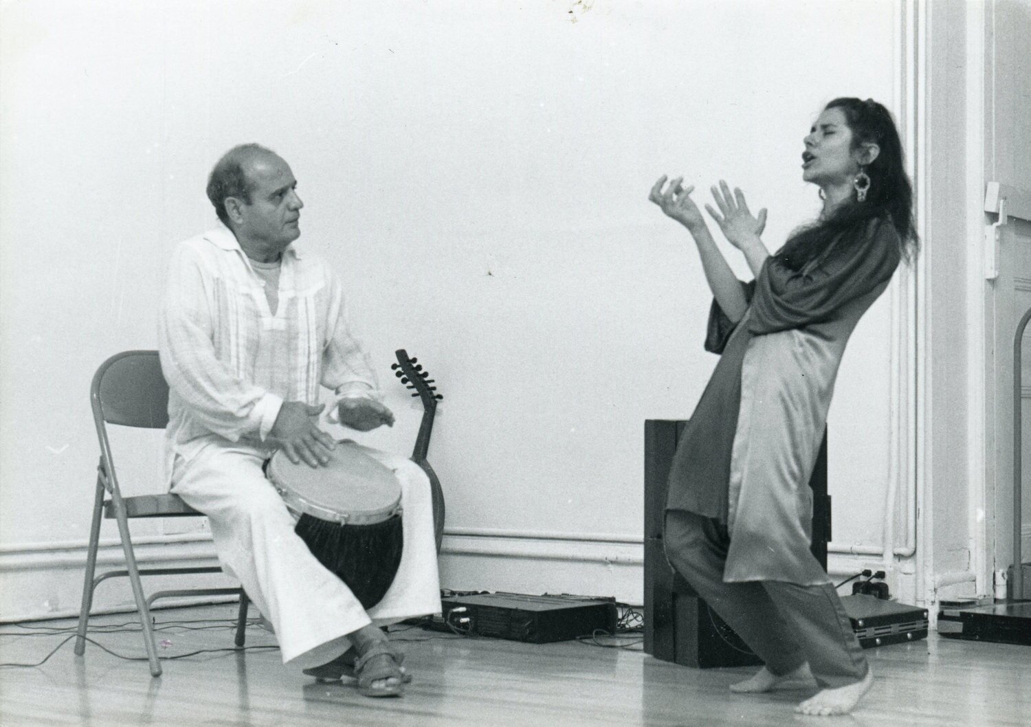  Jana with Sufi Master Adnan Sarhan - NYC 