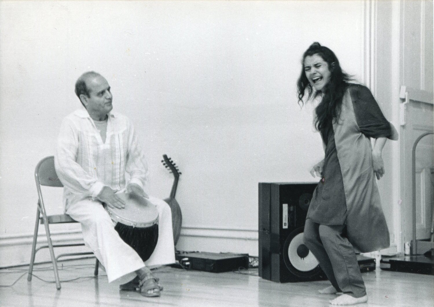  Jana with Sufi Master Adnan Sarhan - NYC 