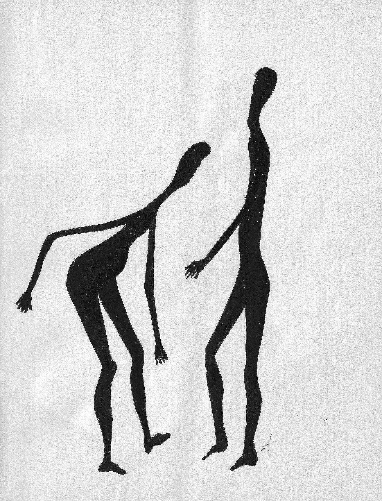 Ink on paper  -  8.3/4” X 11.7/8”  -  Late 1960’s 