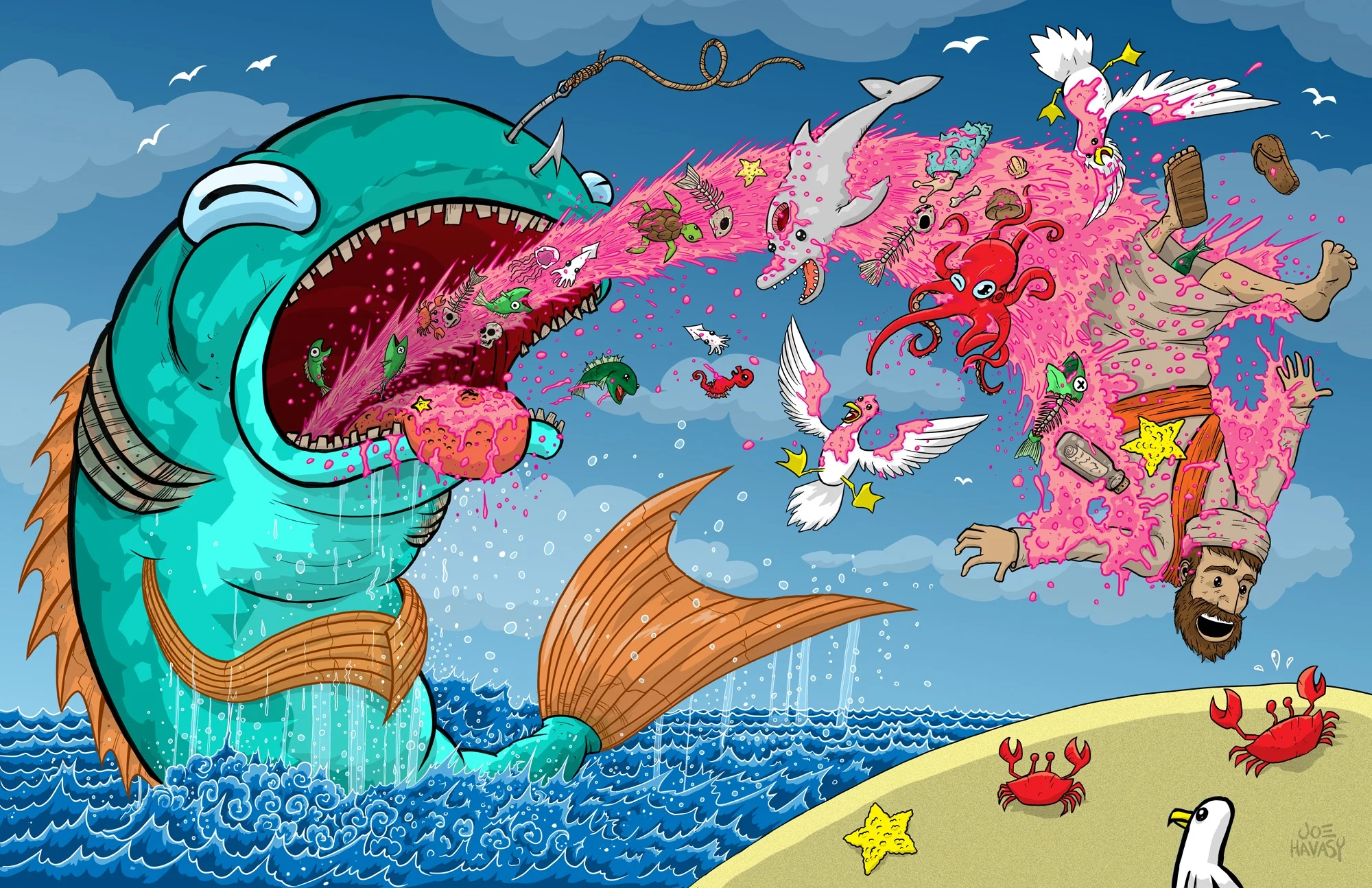 "Jonah and The Great Fish"
