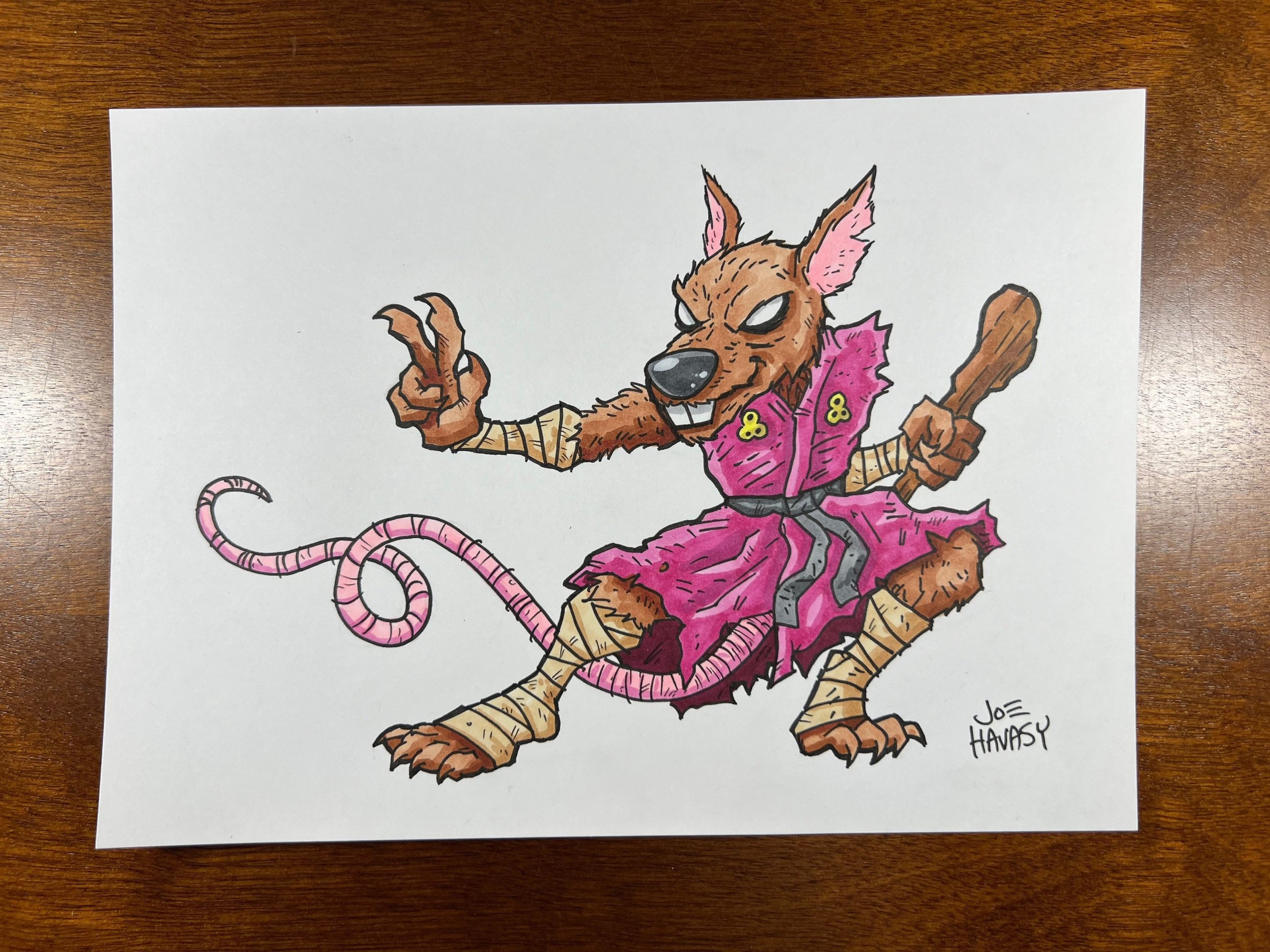 Splinter Original Drawing