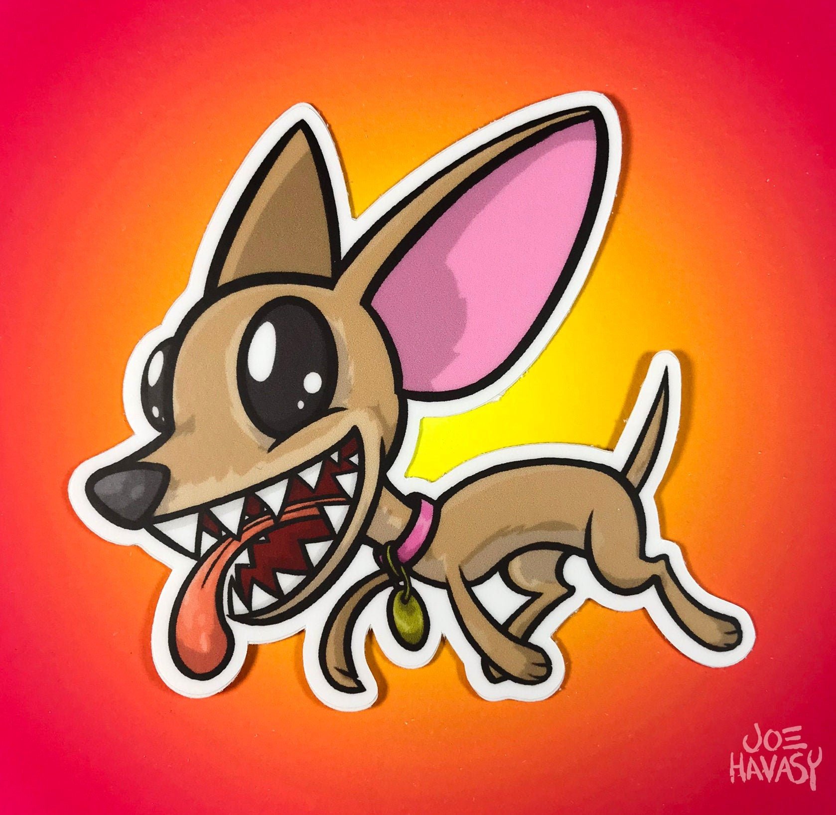 Tan Color Chihuahua magnet