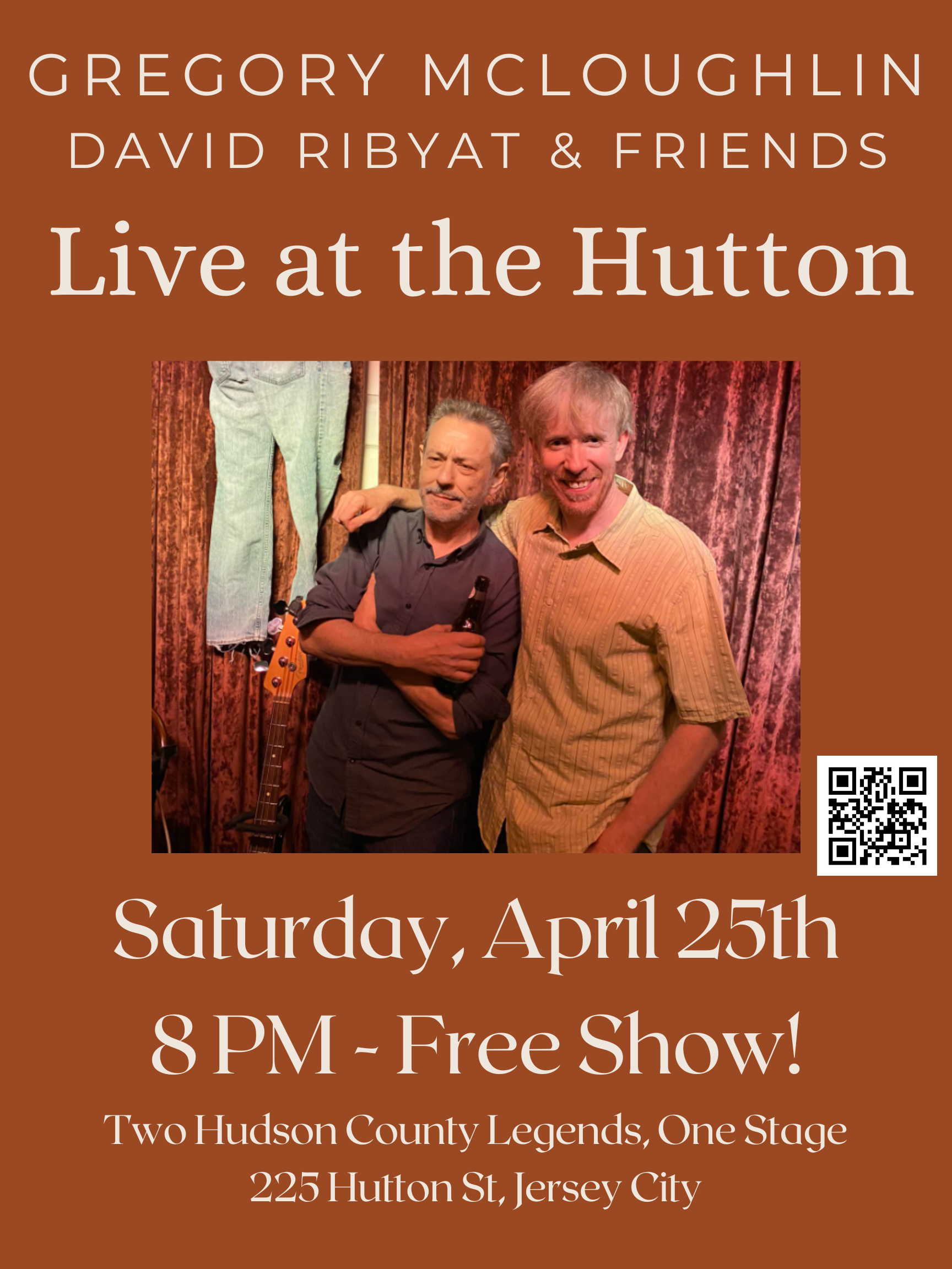 Gregory McLoughlin &amp; Lemonade Live at the Hutton!