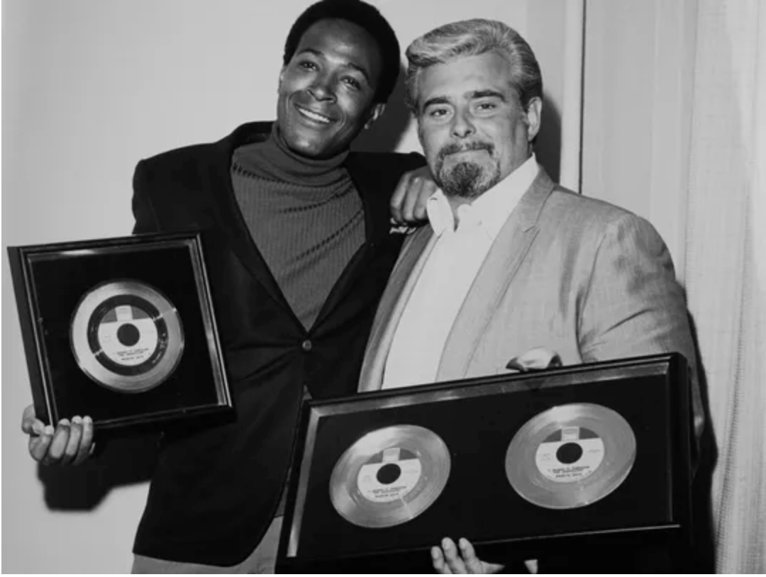 Motown Founder Berry Gordy with Head of Sales and eventual President, Barney Ales (Photo: Dan Gottesman)