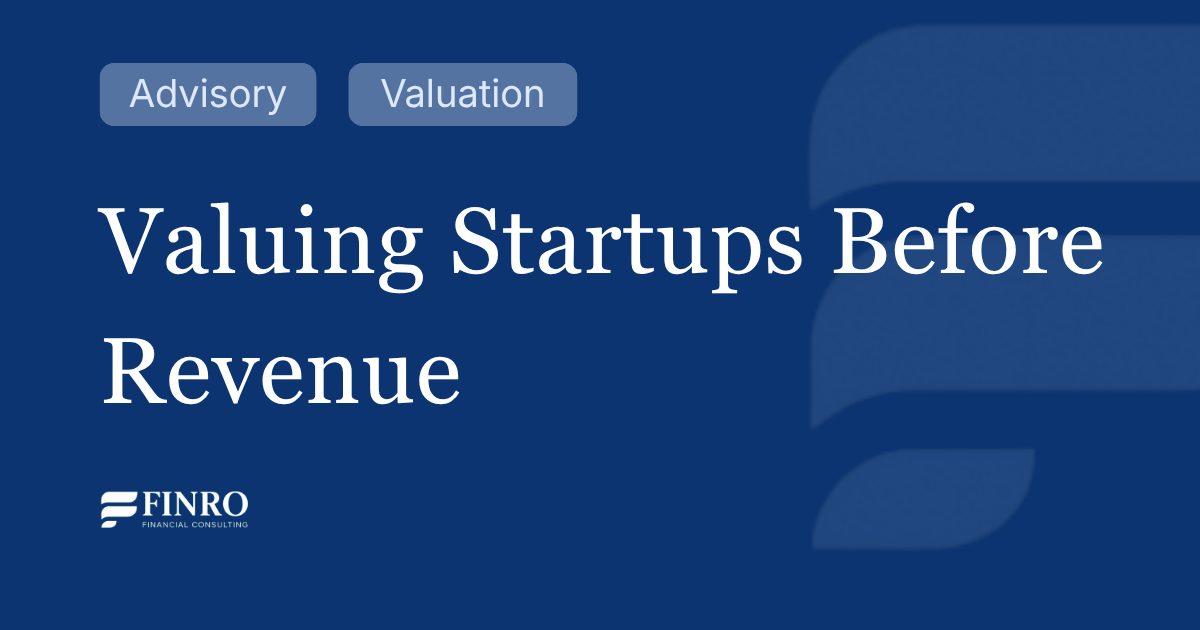 How to Value a Pre-Revenue Startup
