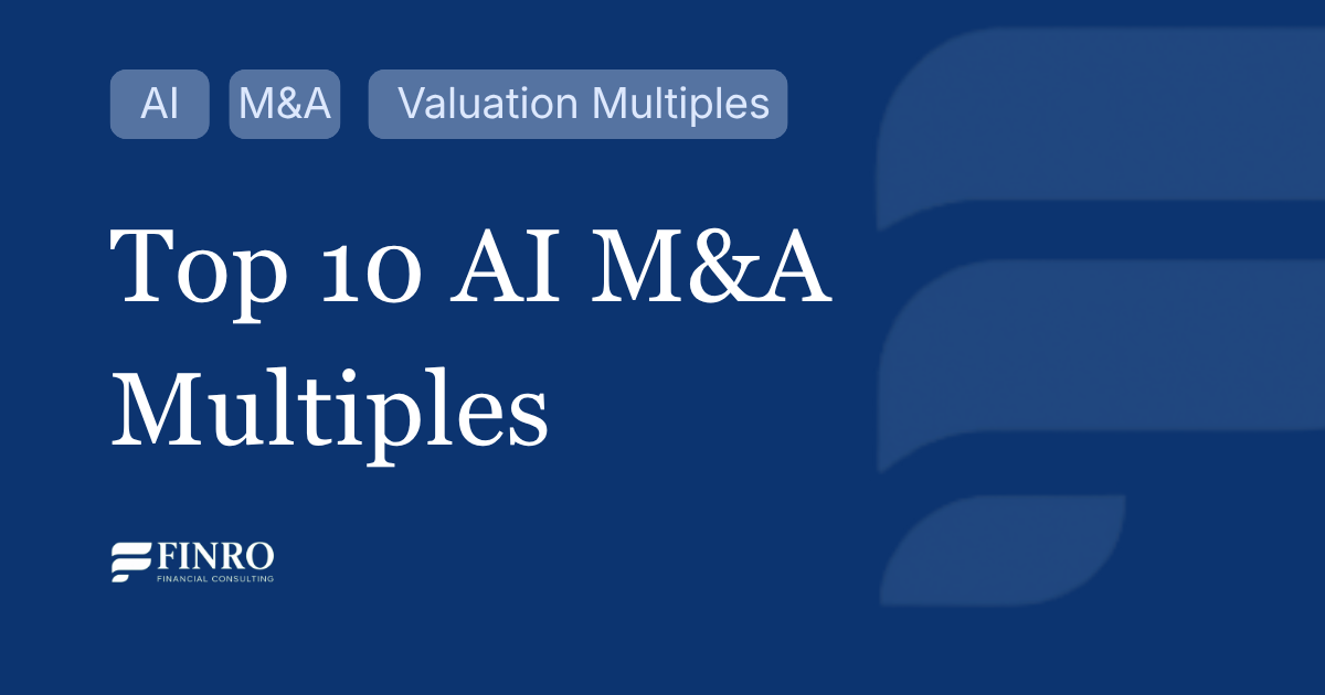 AI M&amp;A Multiples: Top 10 Deals by Revenue Multiple