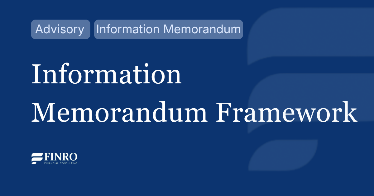 Understanding Information Memorandums: A Comprehensive Guide