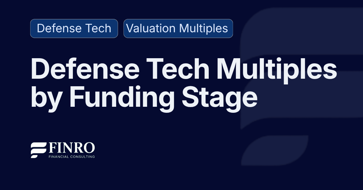 Defense Tech Startup Valuation by Funding Stage: Q2 2026 Benchmarks
