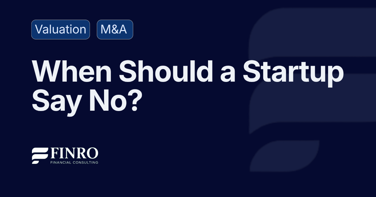 When Should a Startup Reject an Acquisition Offer?