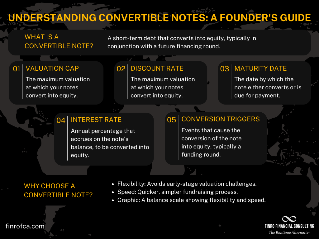 What are Valuation Caps in Convertible Notes? Finro Financial Consulting