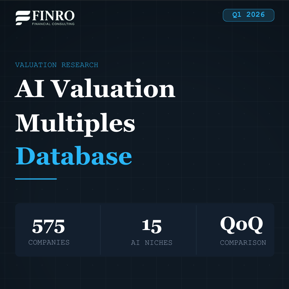 AI Valuation Multiples Database: Q1 2026 Update
