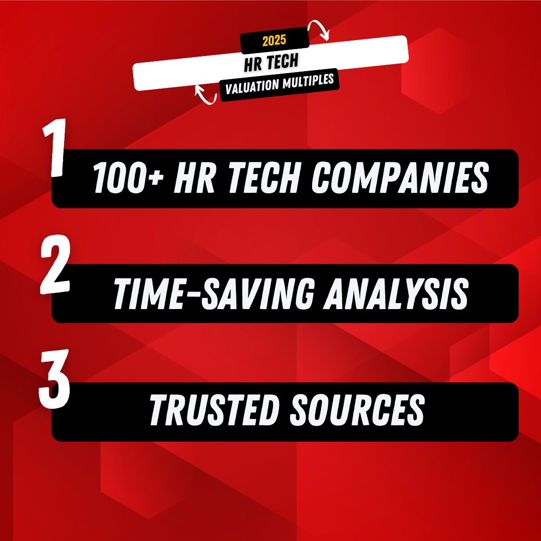 HR Tech Valuation Multiples Database: 2025 Edition