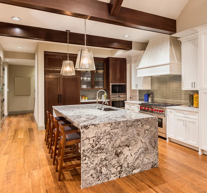 Transitional Kitchen Remodel by Prestige Stone Creations project photo