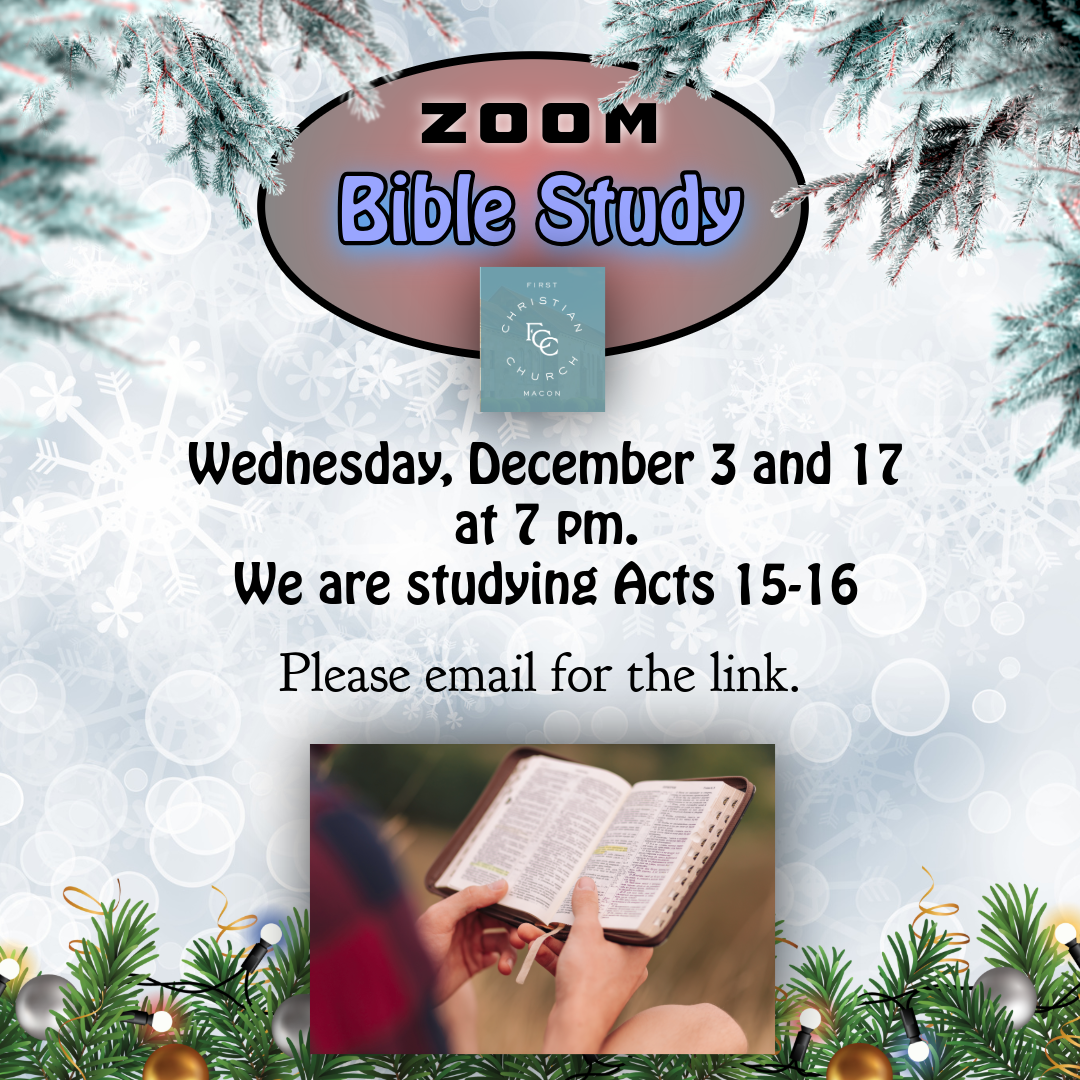 Zoom Bible Study  