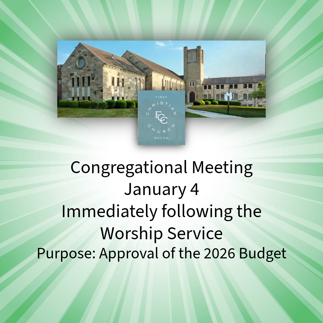 Congregational Meeting  