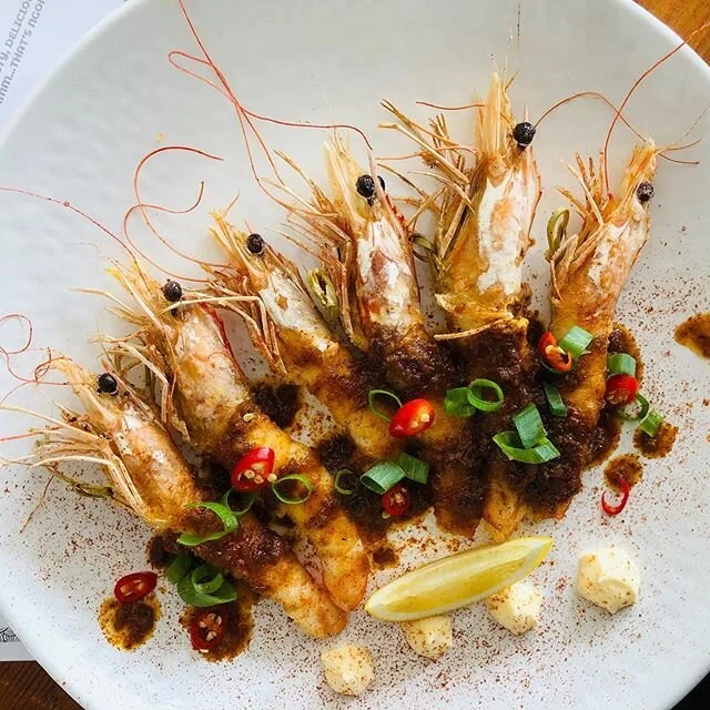 This weeks special &ldquo;500grams lightly battered prawns/ chefs special OX sauce/ kewpie mayo&rdquo; Fresh off the trawlers these large green prawns are tender, plump and sweet #food #yummy #foodie #delicious #happy #instagood #foodoftheday #follow #foodgasm #brisbane #brisbaneeats #family #asian #yum #brisbanefoodie #statigram #instalike #dumplings #comfortfood #vietnamesefoodbrisbane #coldweather #supportsmallbusiness
