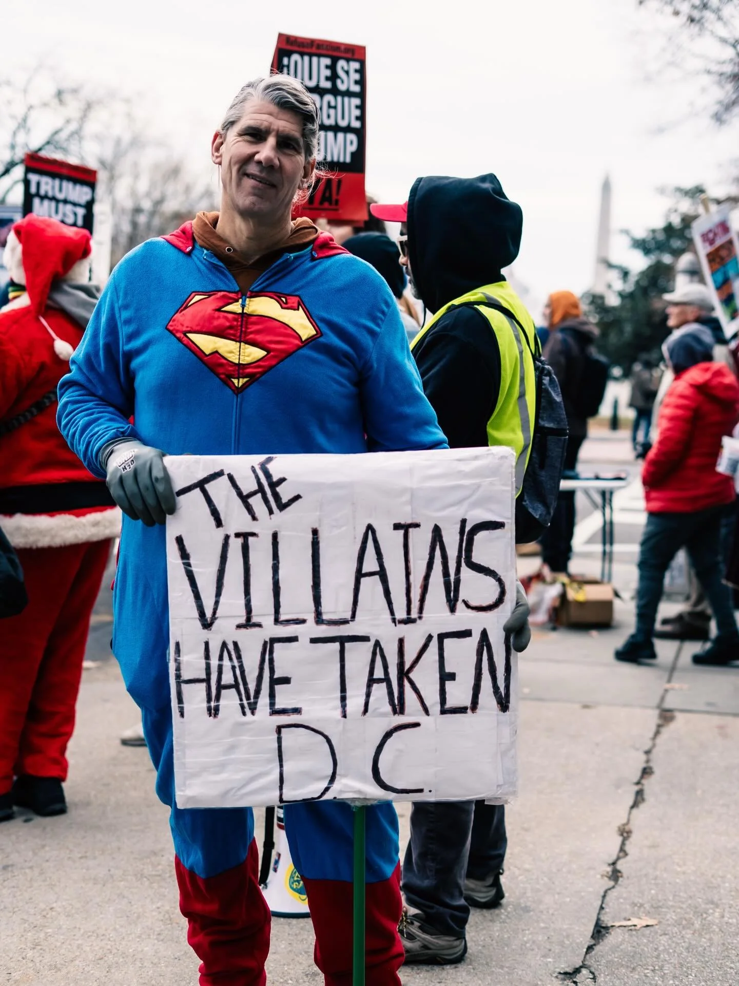 Verticals from today&rsquo;s @refusefascism @refusefascismdmv protest