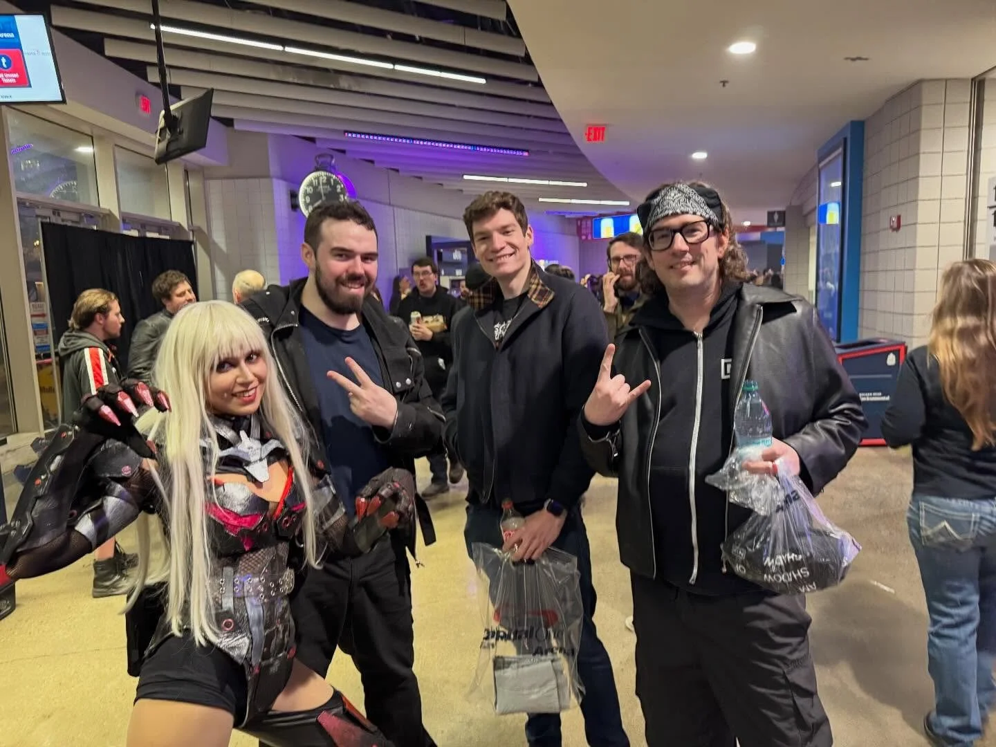 Fourth time seeing @nineinchnails and this tour was totally different because of the multiple stages. I am used to them playing the variant of March of the Pigs live, so it was nice to hear the Further Down the Spiral version of Piggy and other remix