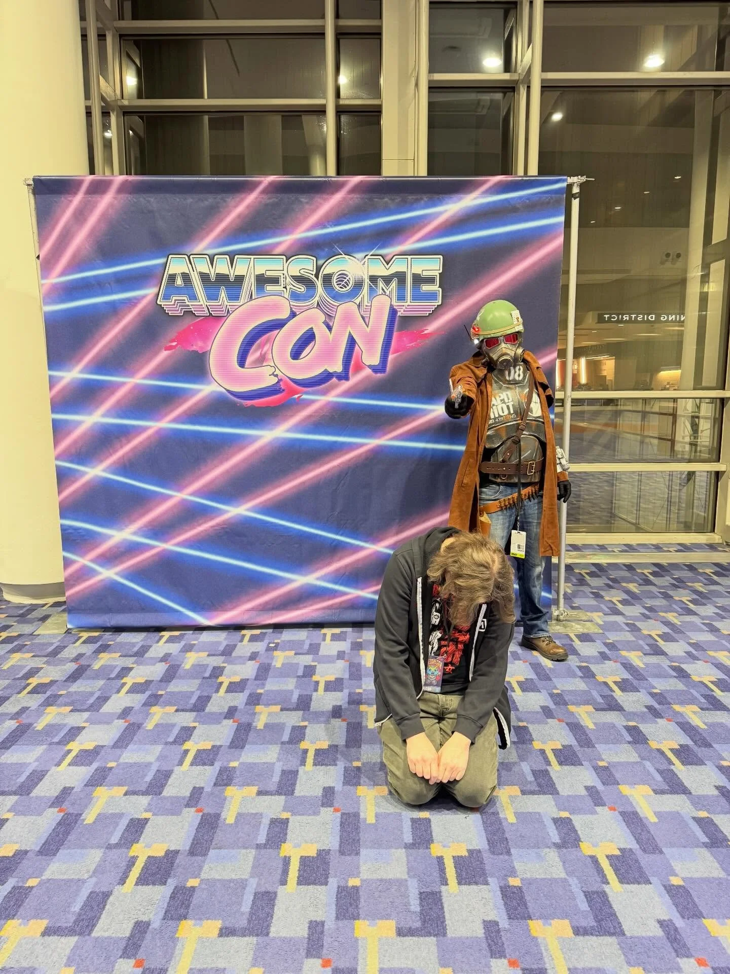 First day of @awesomecons complete! Thanks for all the fun!