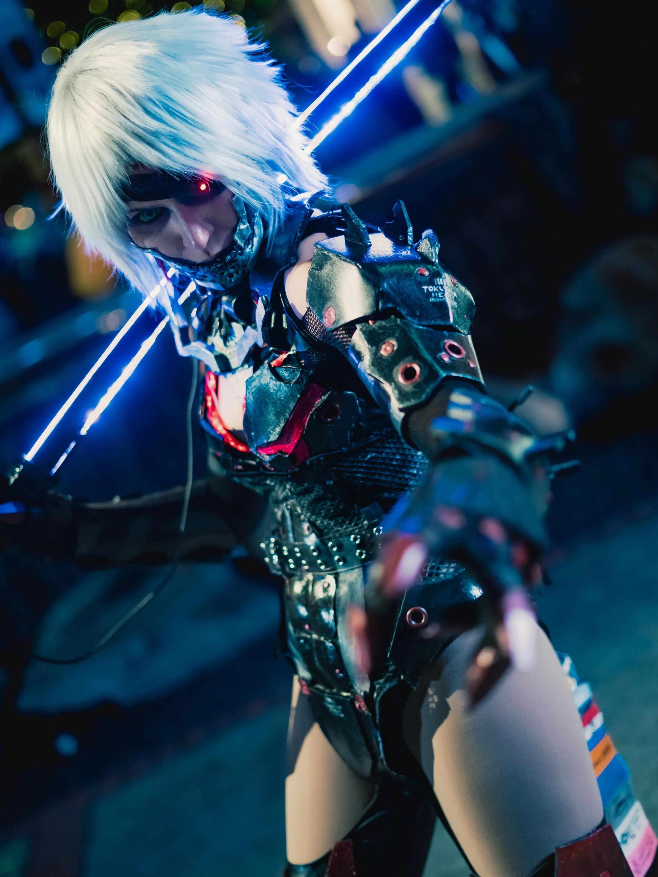 One more for world goth day @matrixvampyre as Raiden although I&rsquo;m gonna go a little more industrial here

#worldgothday #gothday #raidencosplay #metalgear #magfest